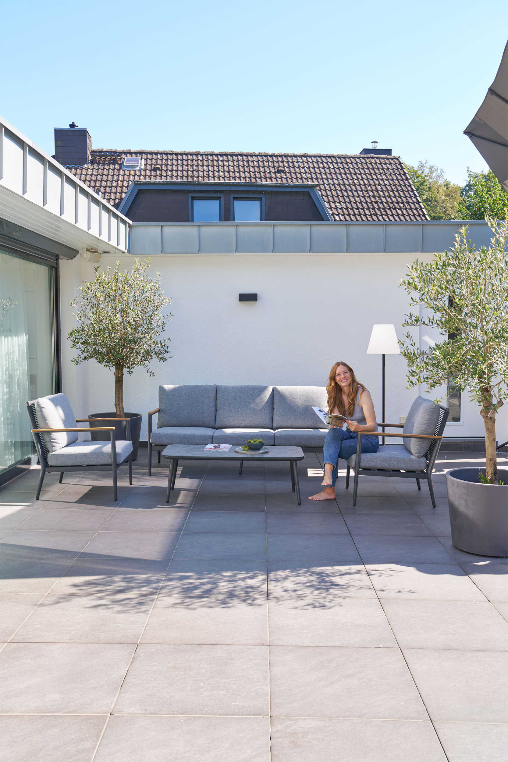Gartenlounge Set 4-teilig image number null