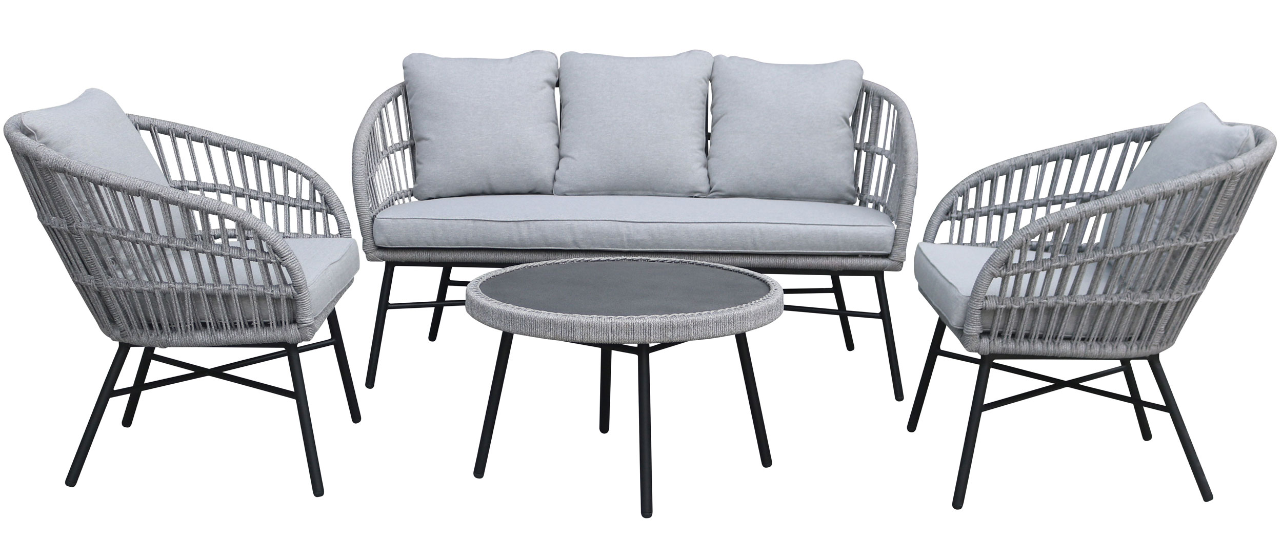 OUTDOOR Gartensofa- Set 4 tlg. image number 1