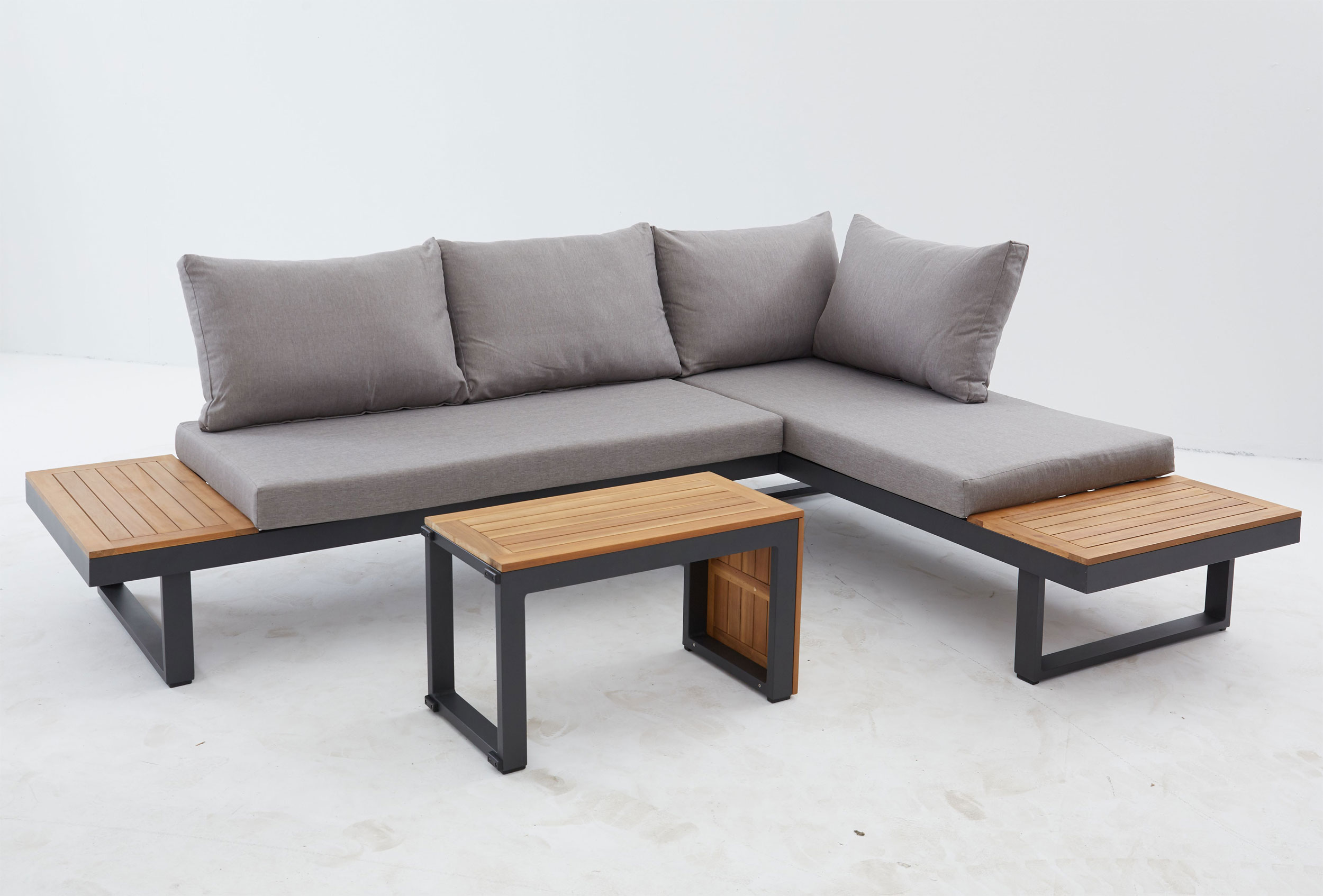 Gartenlounge Alu/Polywood image number null