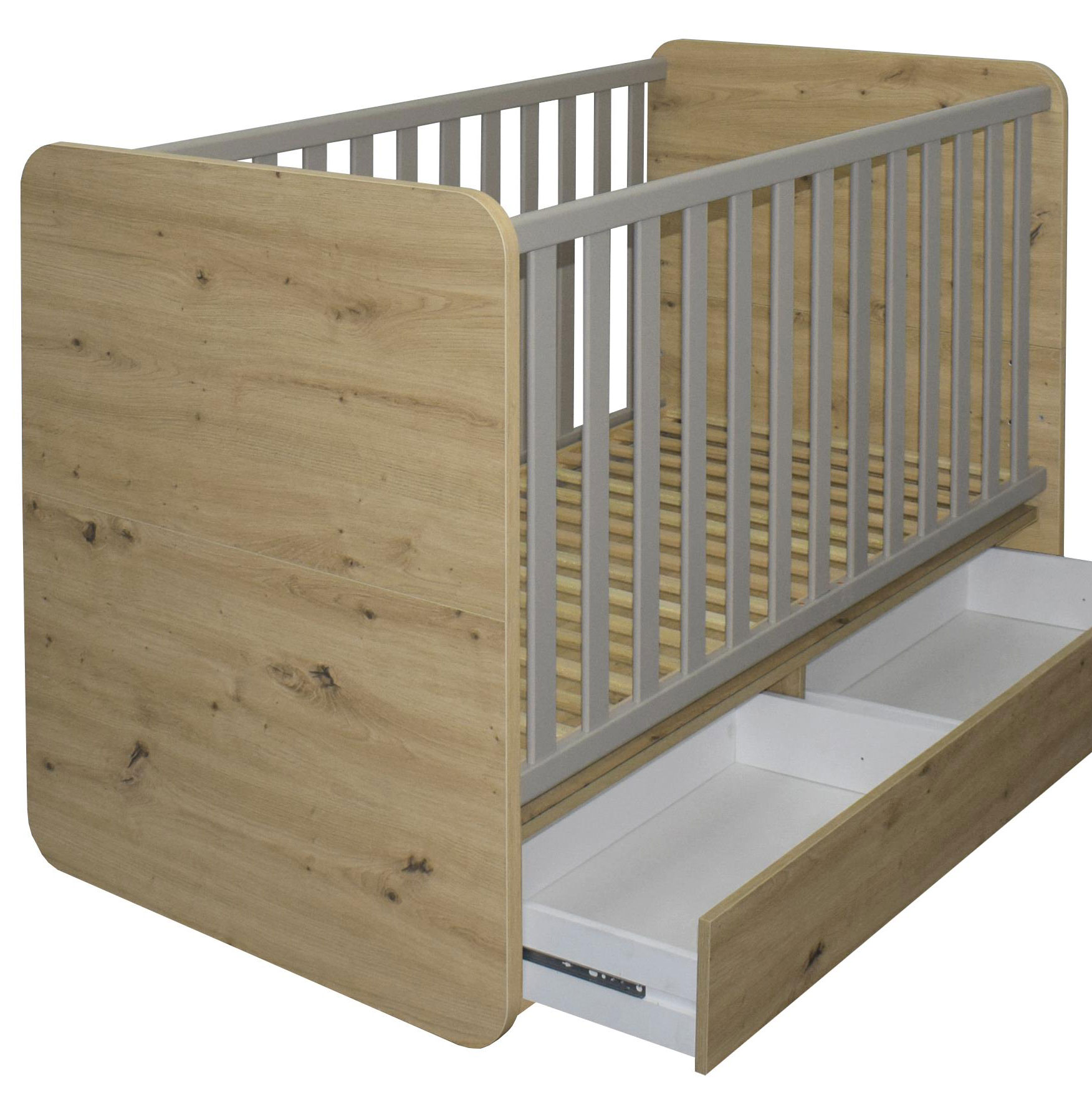 Babybett mit breiten Sprossen image number null