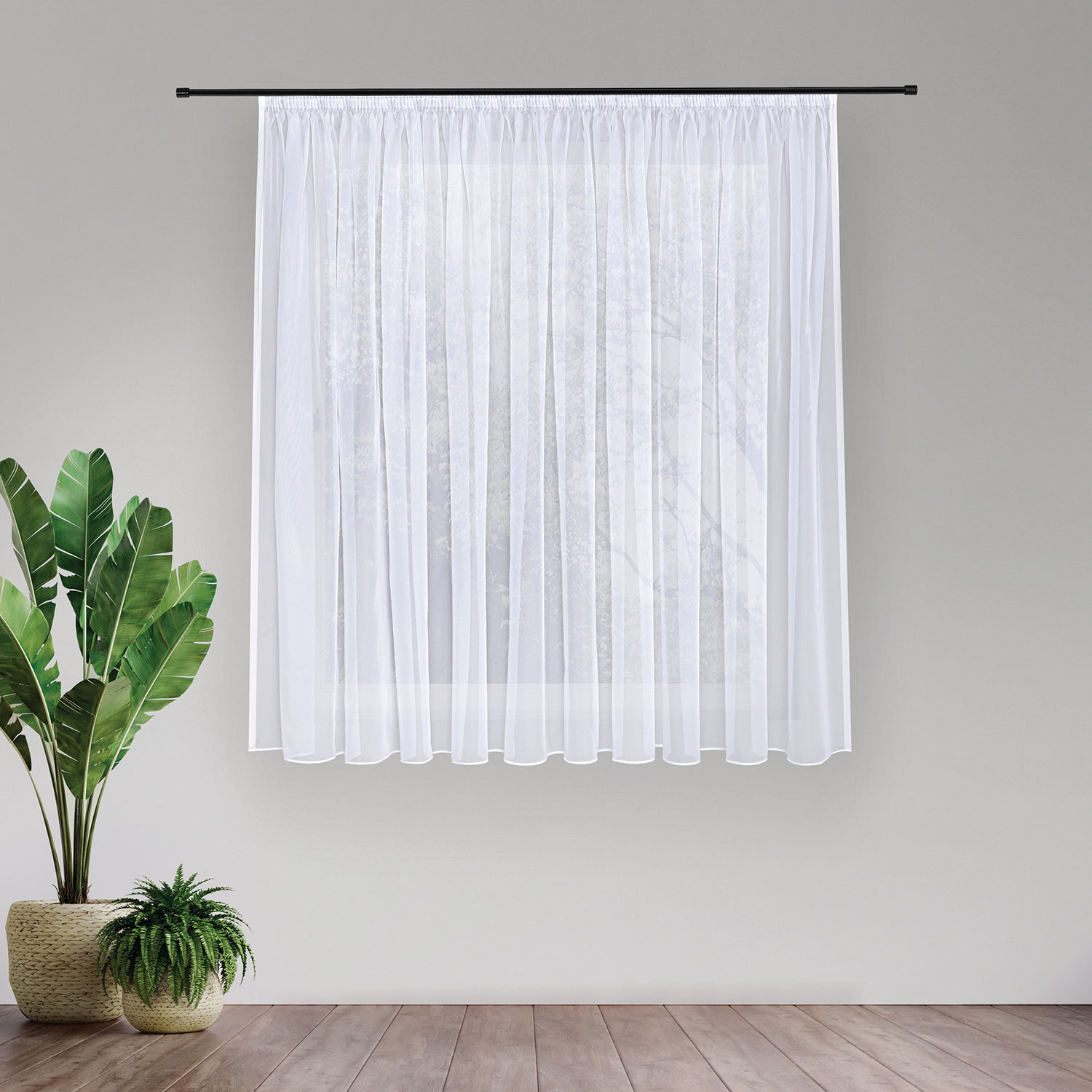 Gerster Store Voile recycelt image number 3