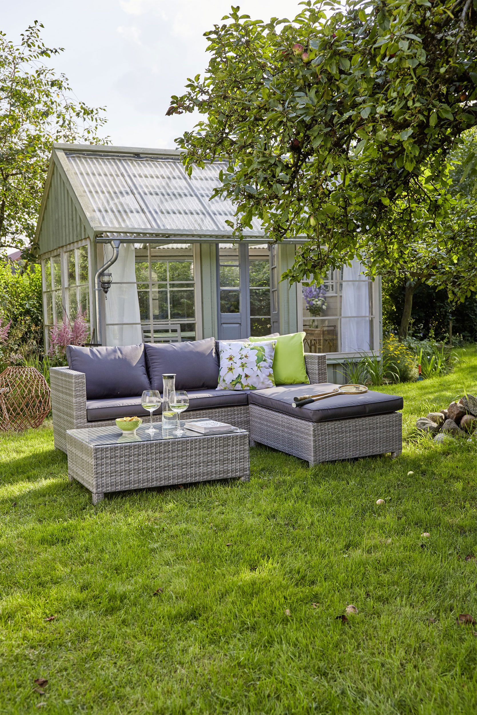 Lounge-Set Polyrattan image number null