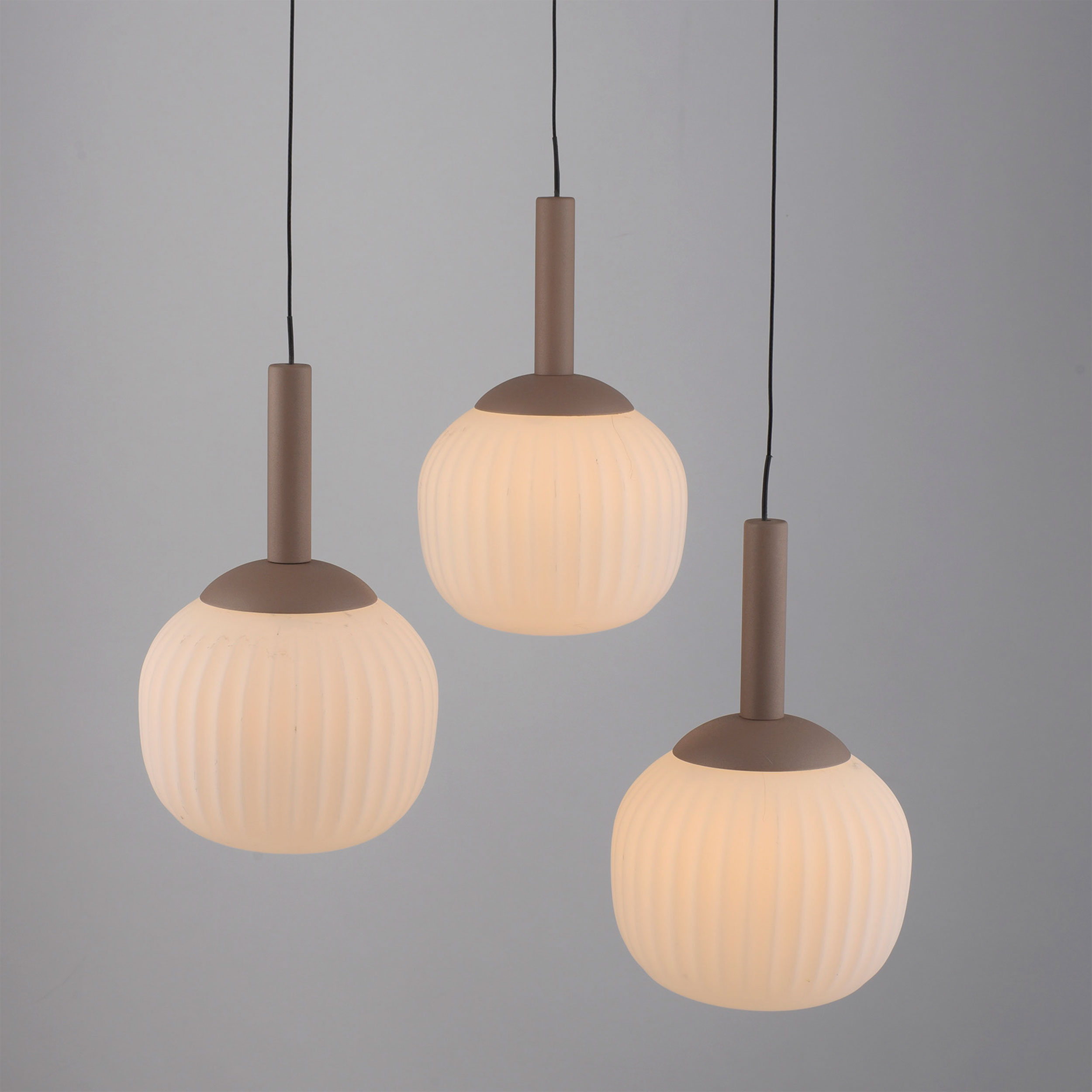 SCHÖNER WOHNEN LED-Pendelleuchte 3flg image number 4
