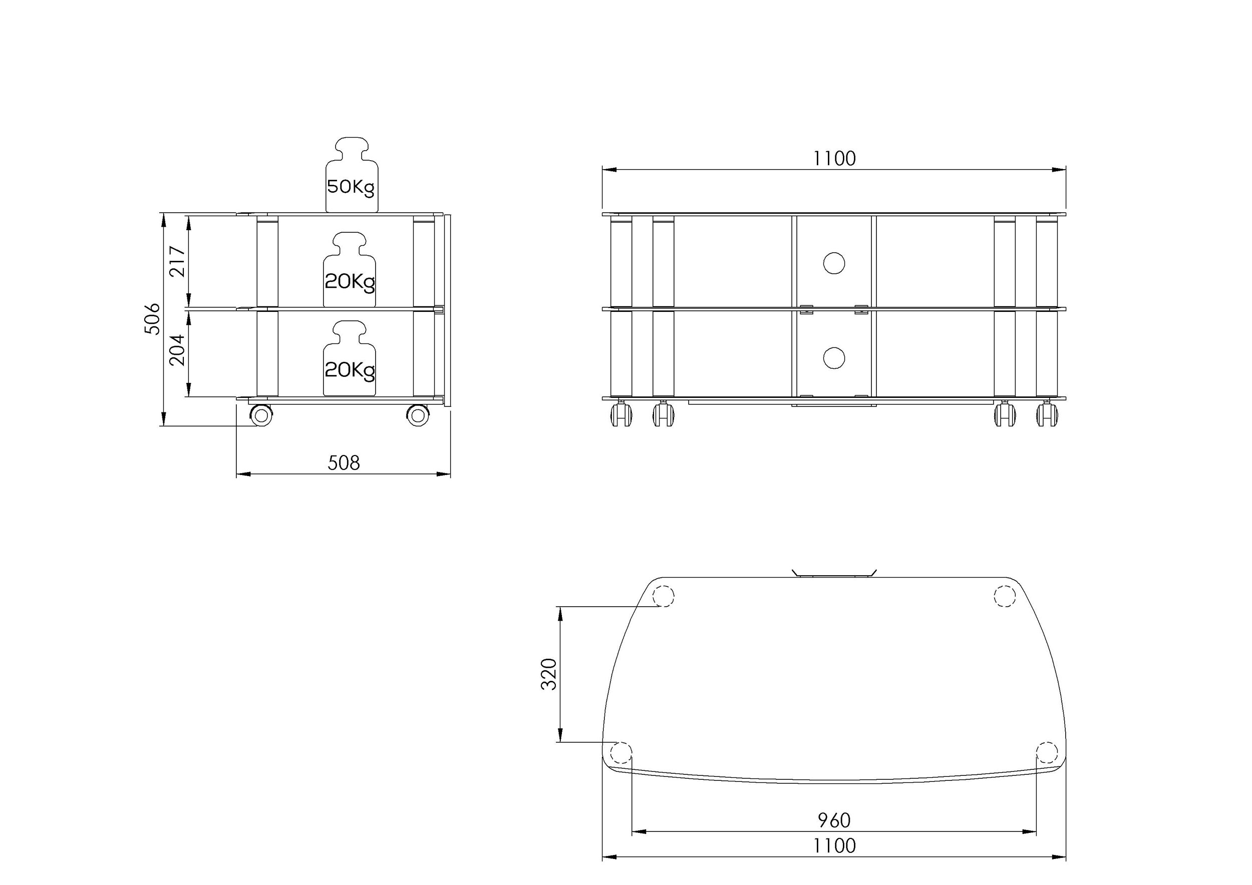 TV- und Hifi-Rack image number null