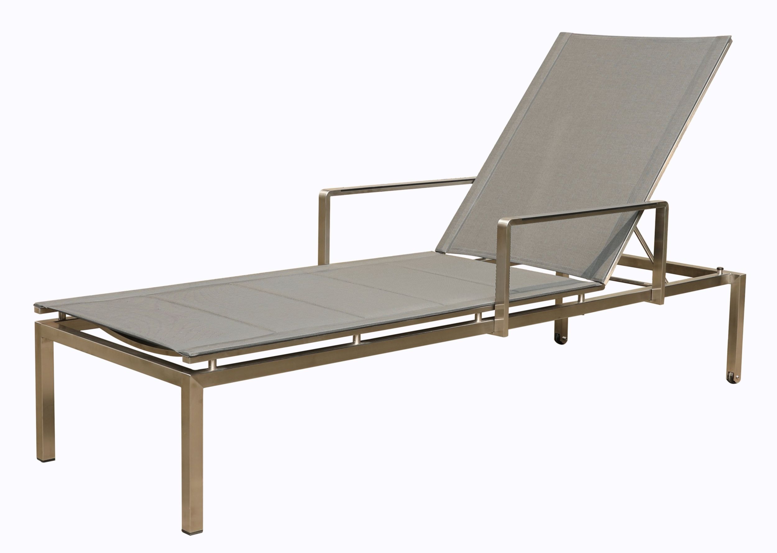 OUTDOOR Sonnenliege Garten Edelstahl image number 1