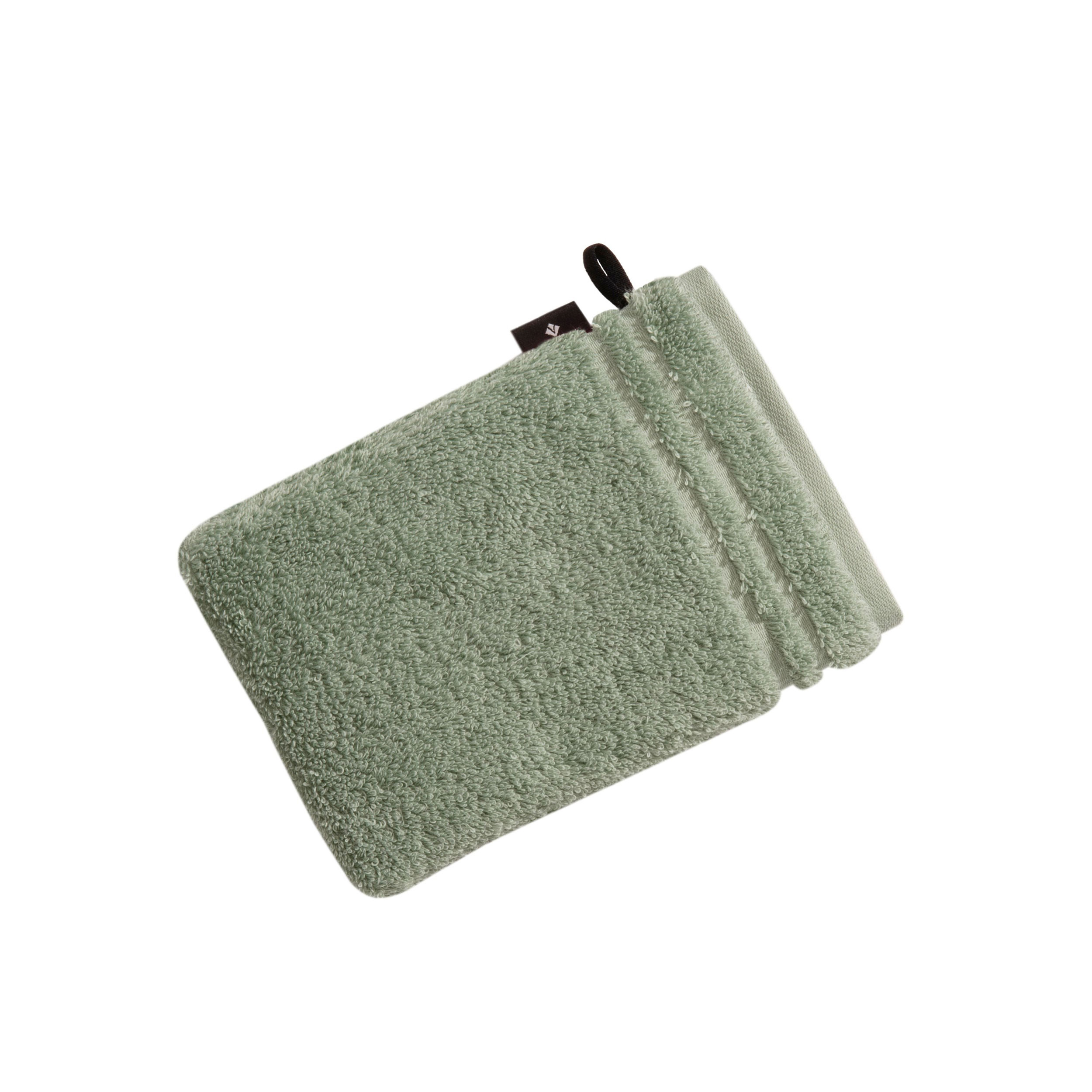VOSSEN Waschhandschuh soft green image number 1