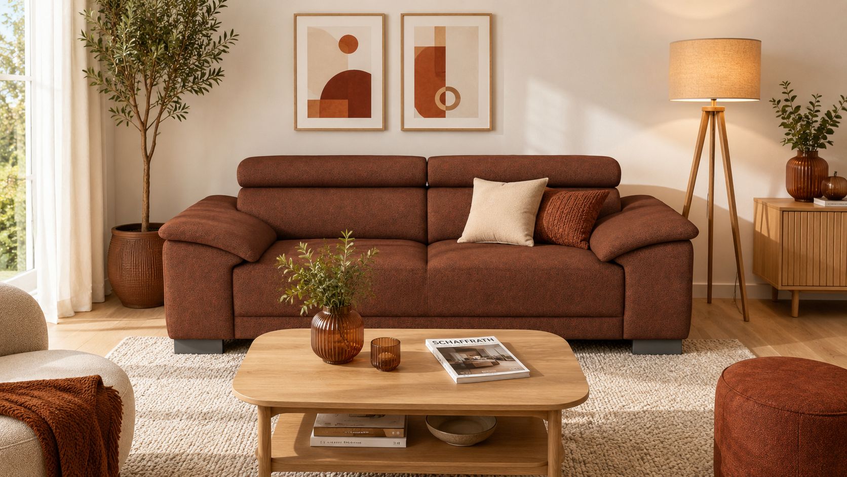 Lascondo 3-Sitzer-Sofa image number 8
