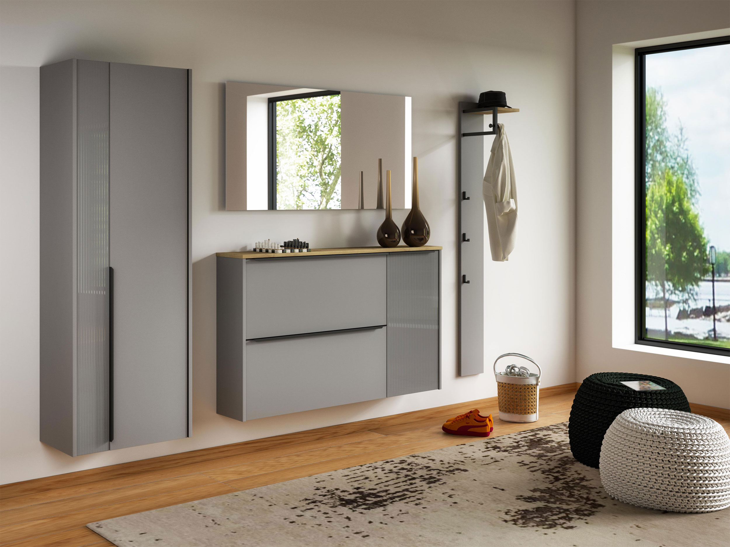 Garderobe mit Hutablage image number 3