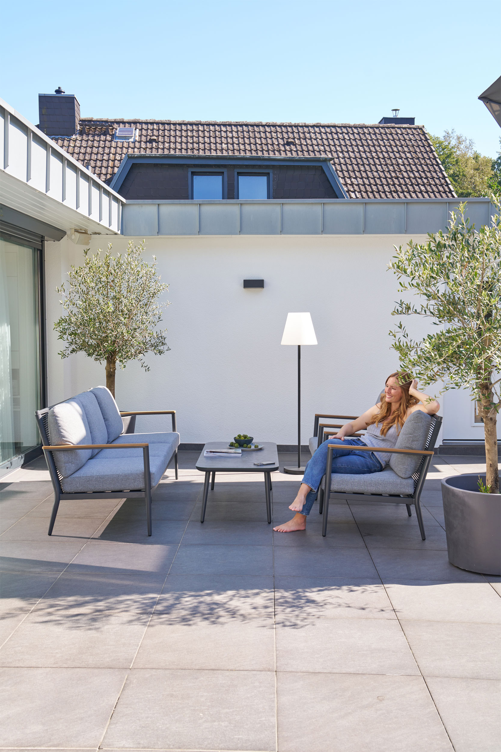 Gartenlounge Set 4-teilig image number null