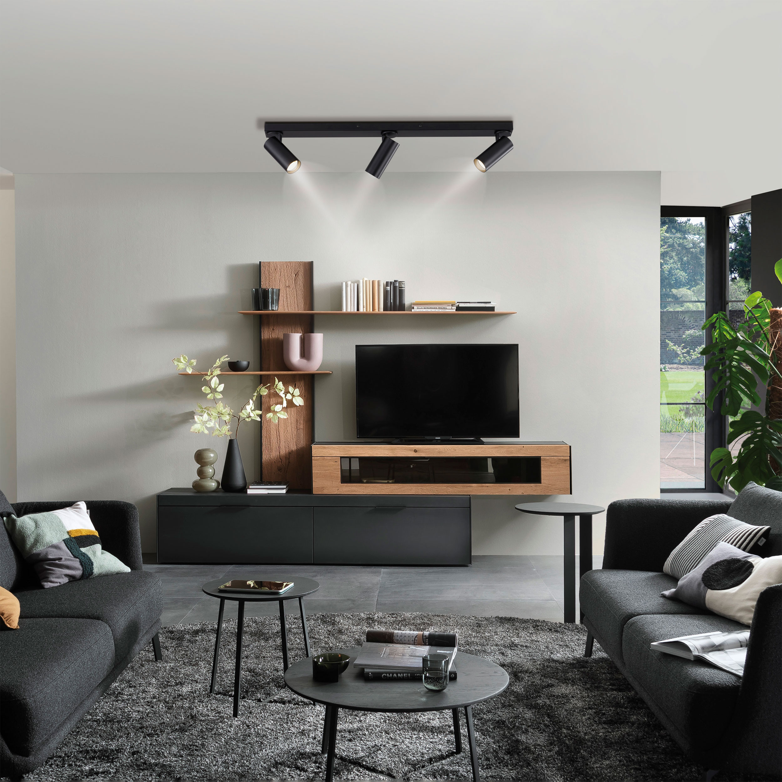 SCH&Ouml;NER WOHNEN LED-Deckenleuchte 3flg image number 6