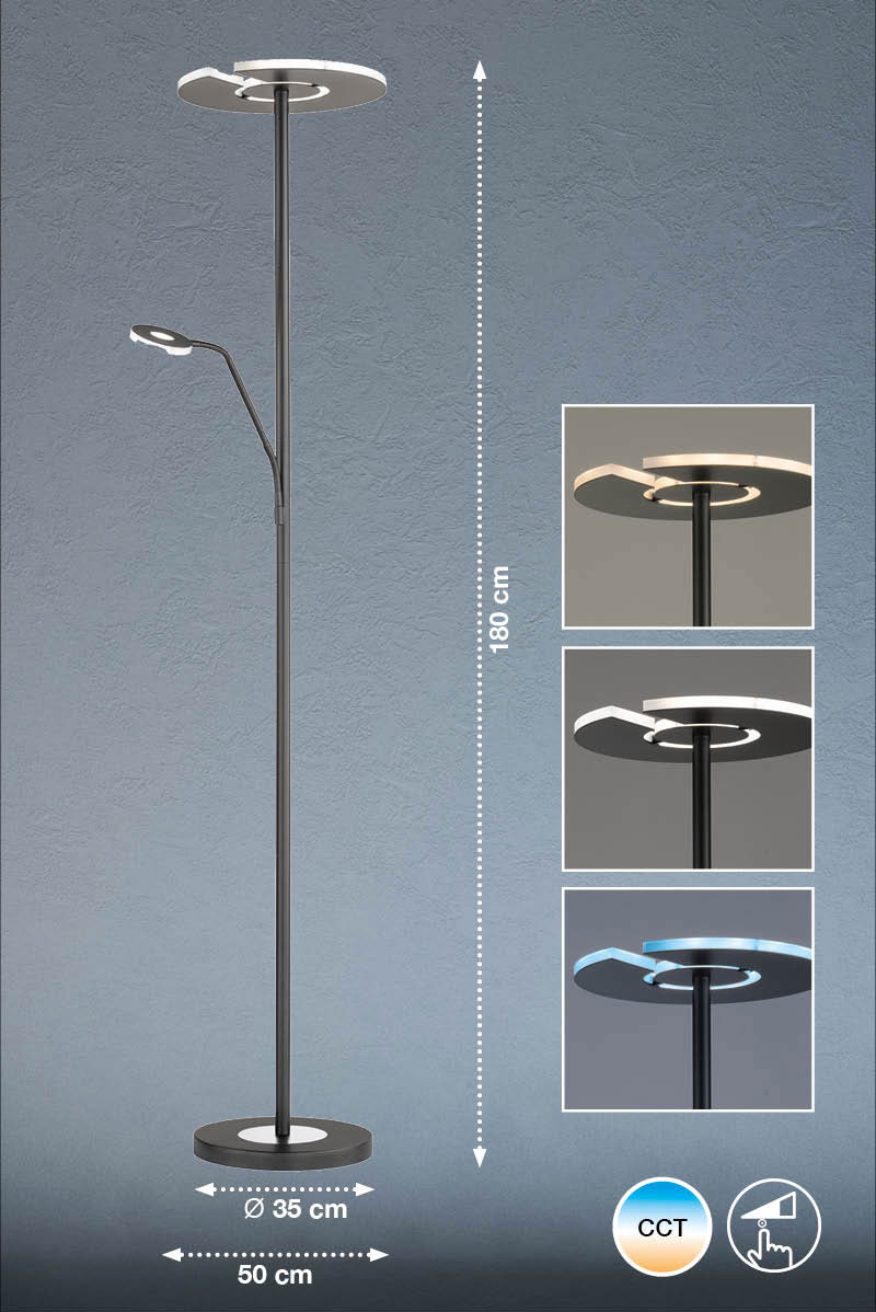 Fischer & Honsel LED-Stehleuchte 2flg image number 2