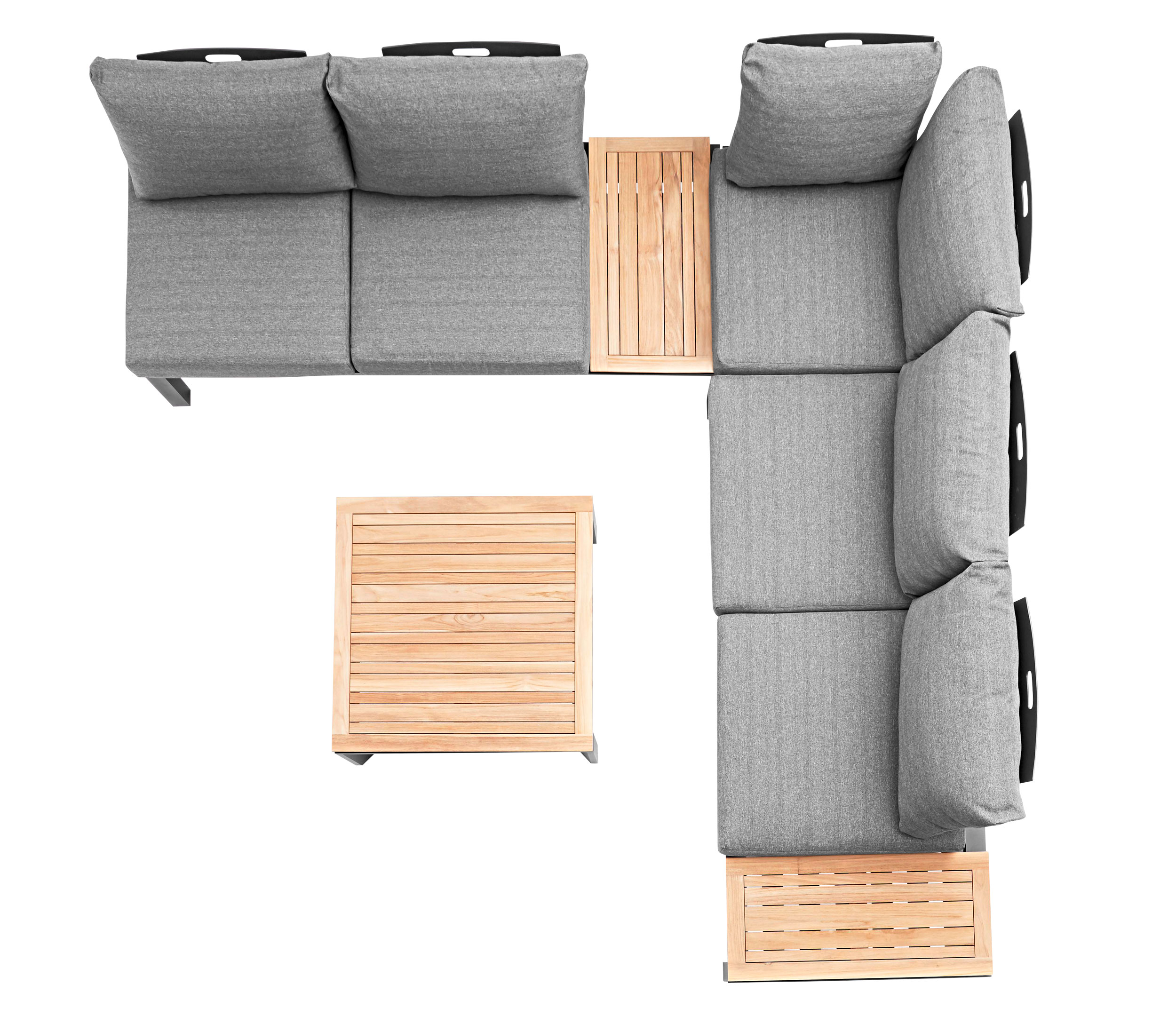 Gartenlounge Outdoor Teakholz image number null