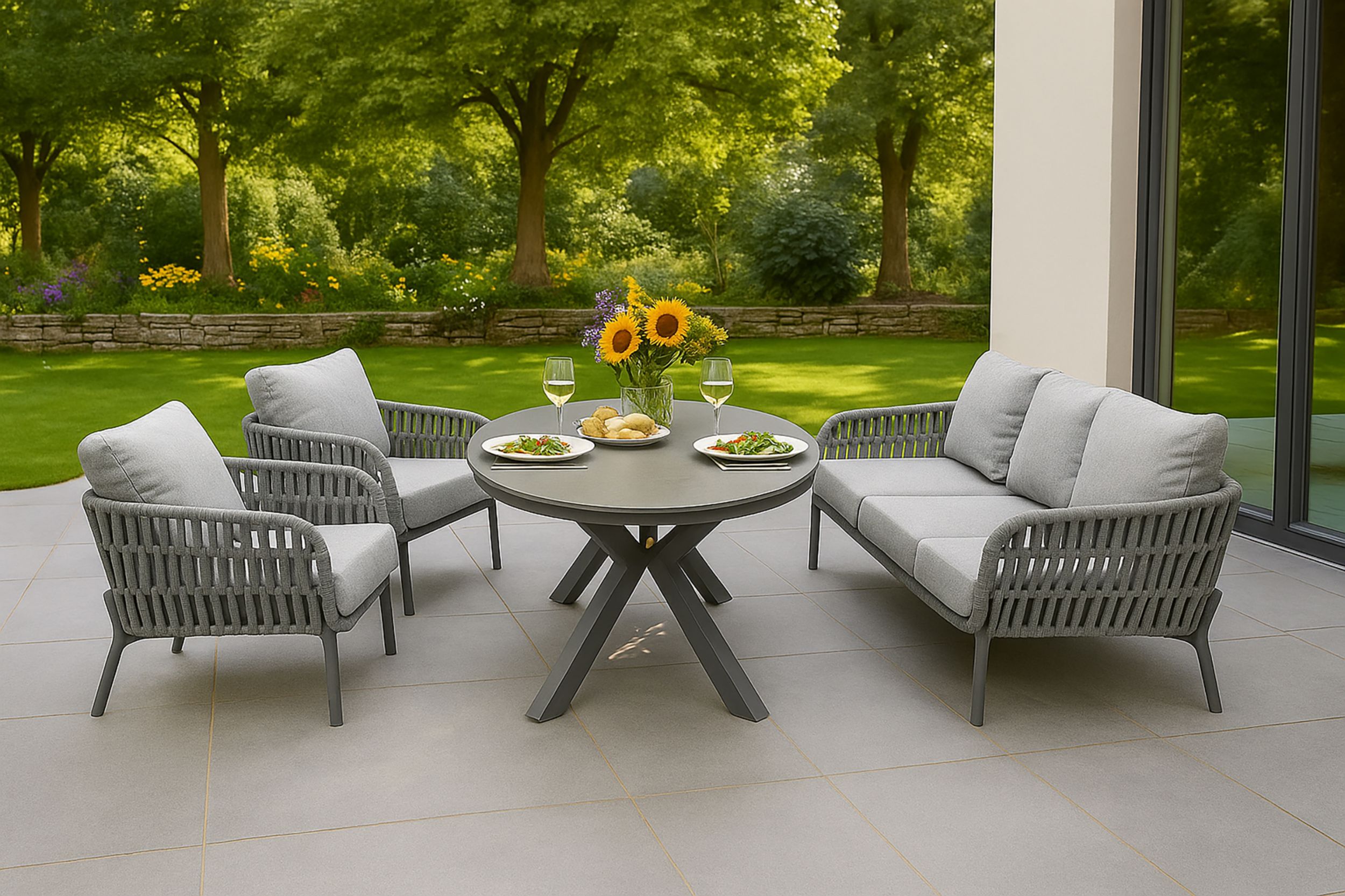 OUTDOOR Low Dining-Gartensessel image number 6