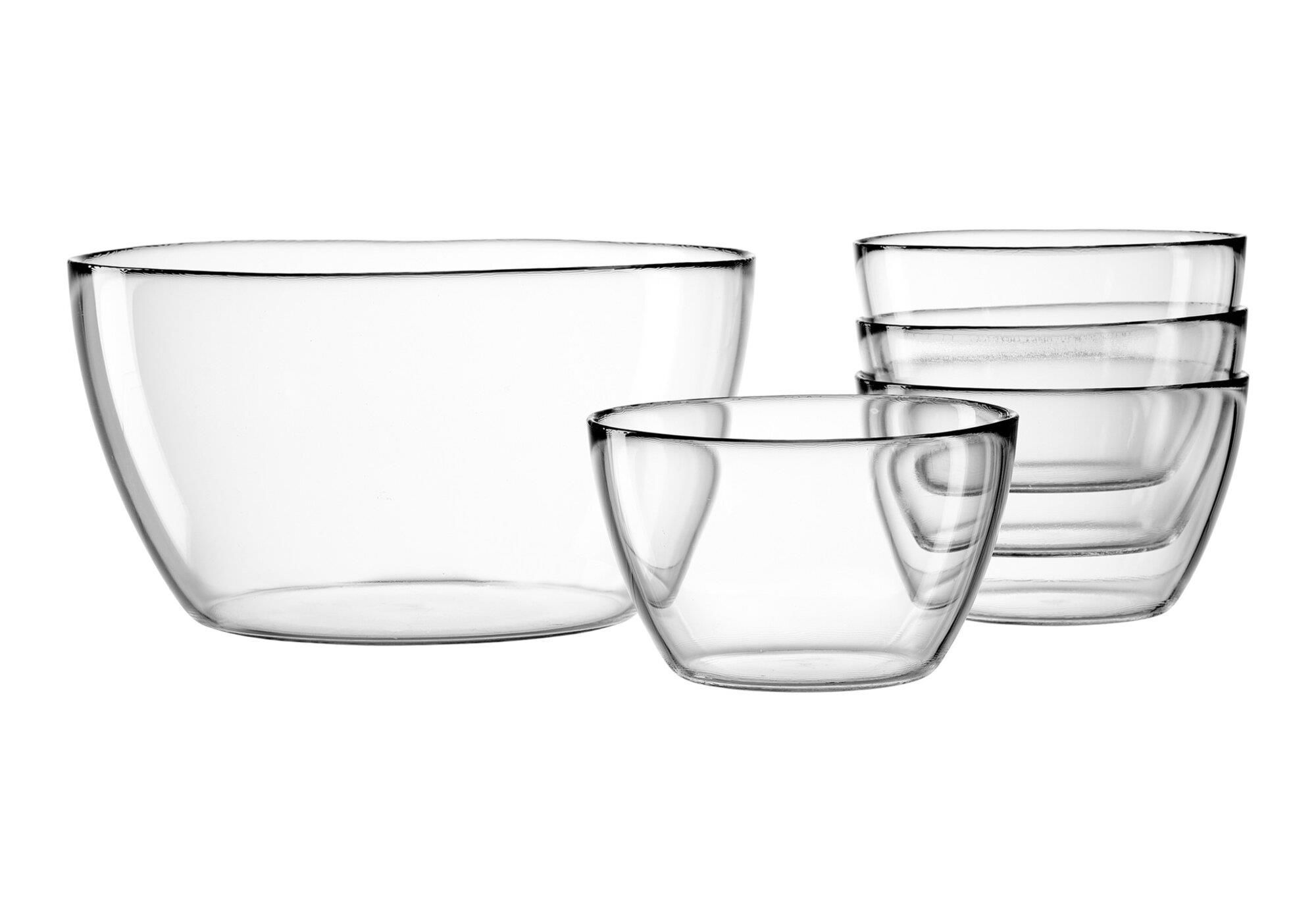 Ritzenhoff & Breker Schalenset 5tlg transparent Glas