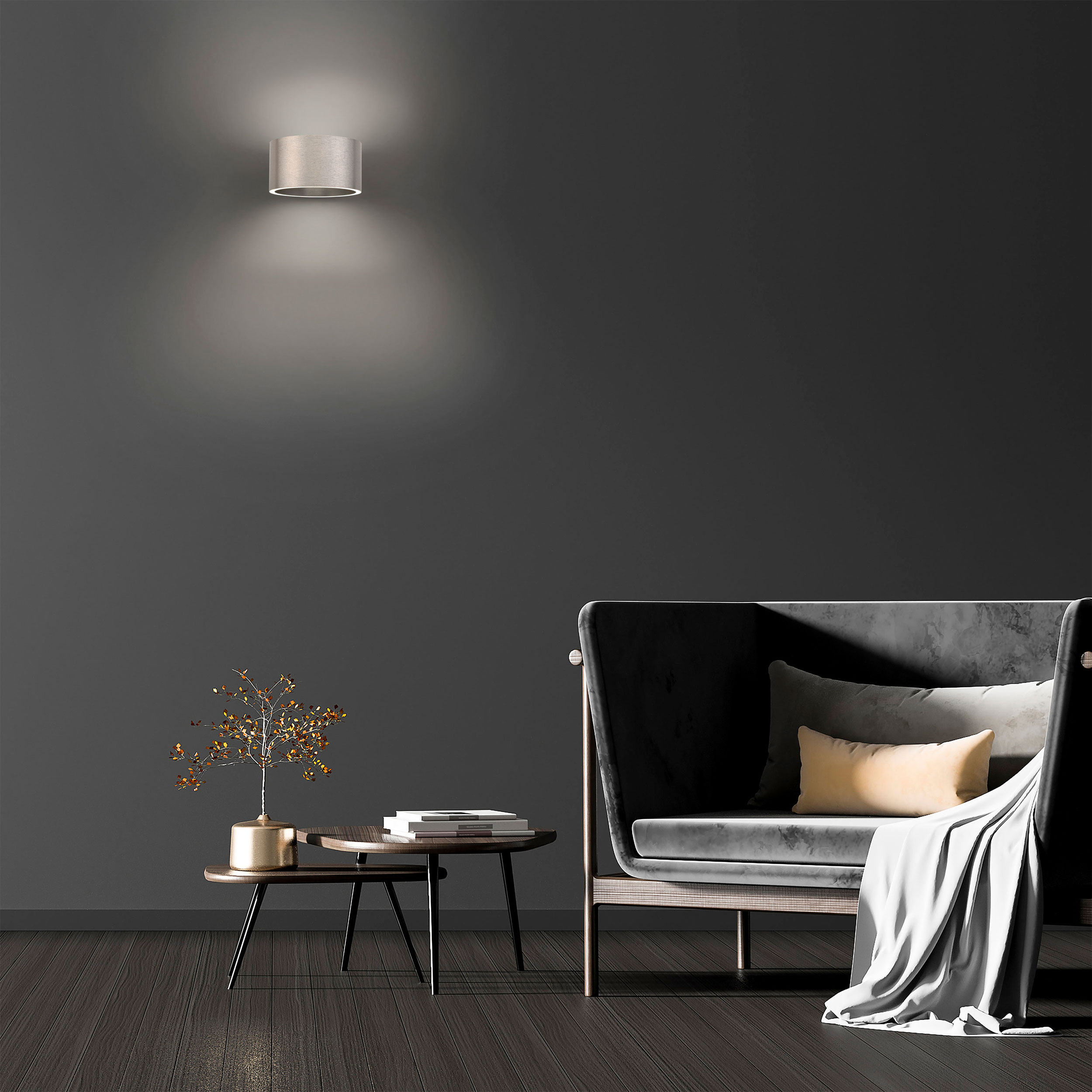 LED-Wandleuchte 2flg image number null