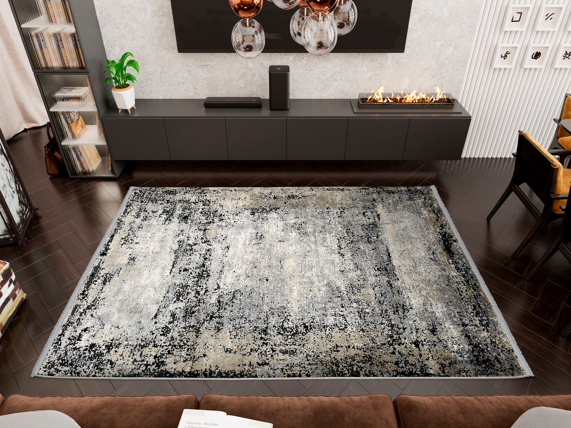 Moderner Webteppich image number 4