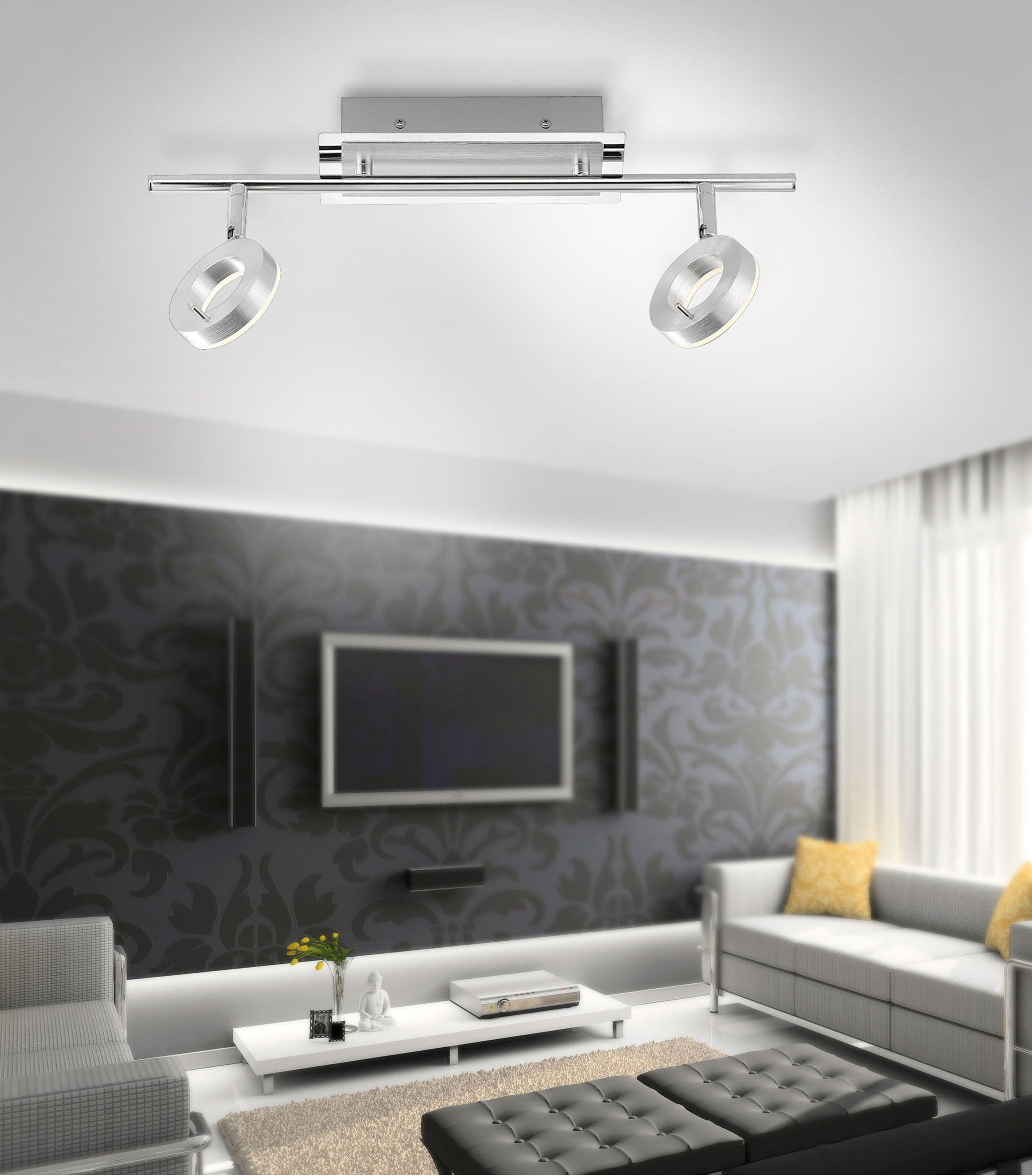 Paul Neuhaus LED-Deckenleuchte 2 flg image number 6
