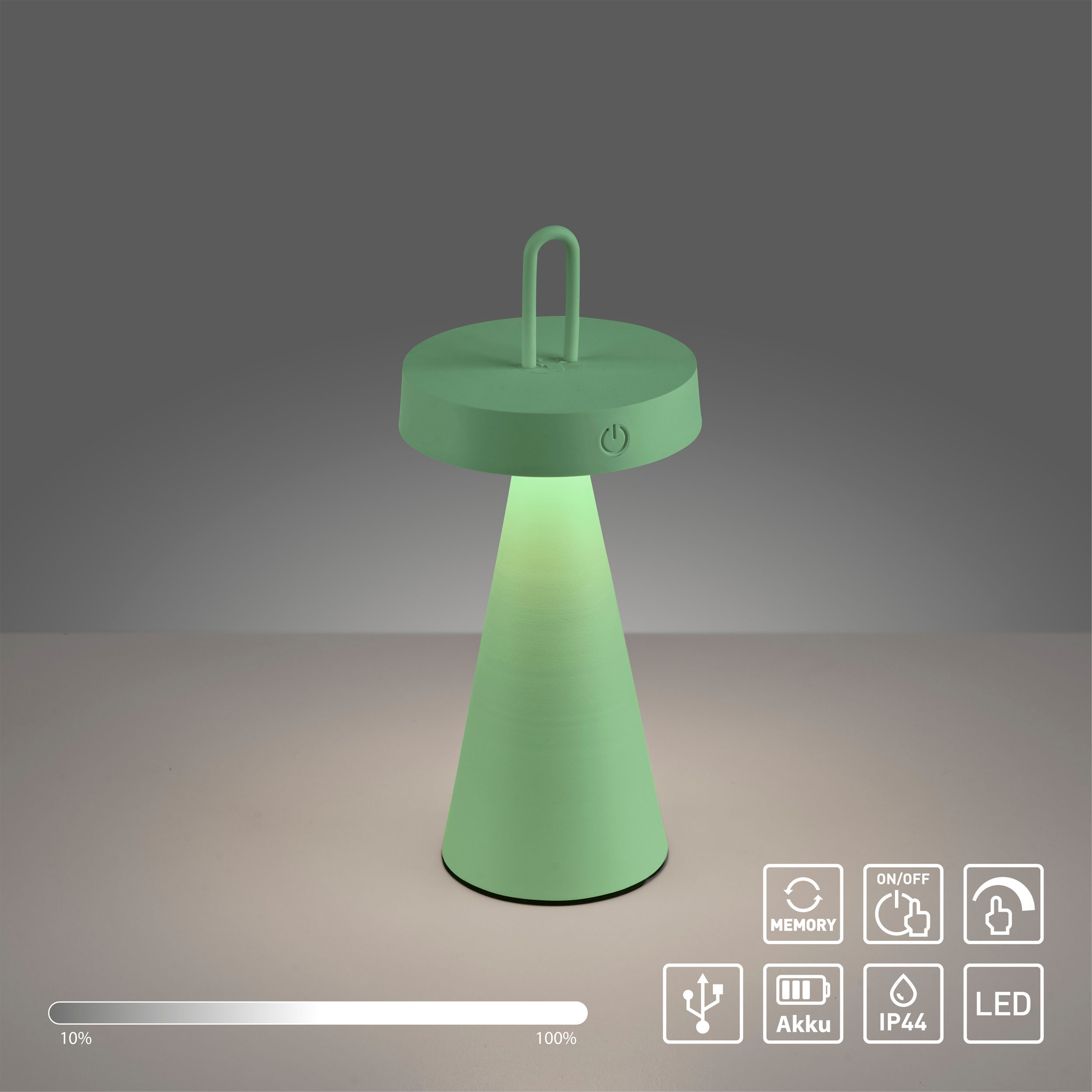 JUST LIGHT. LED-Akku-Tischleuchte 1flg image number 6