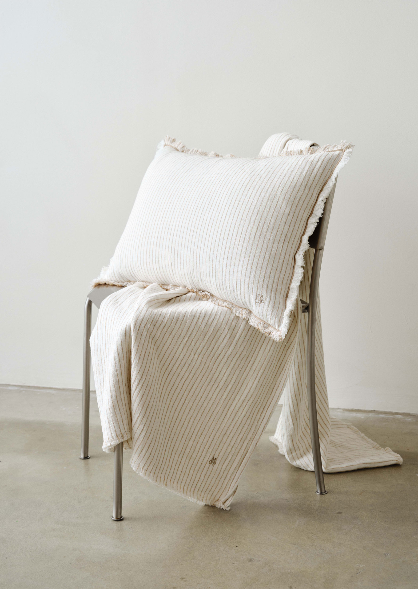 Marc O'Polo Leinen-Plaid Sand image number 4