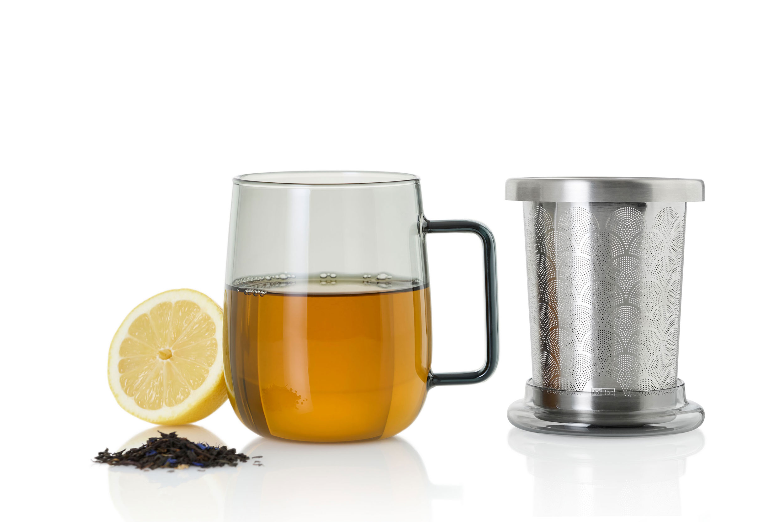 AdHoc Teeglas mit Teefilter 560ml image number 3