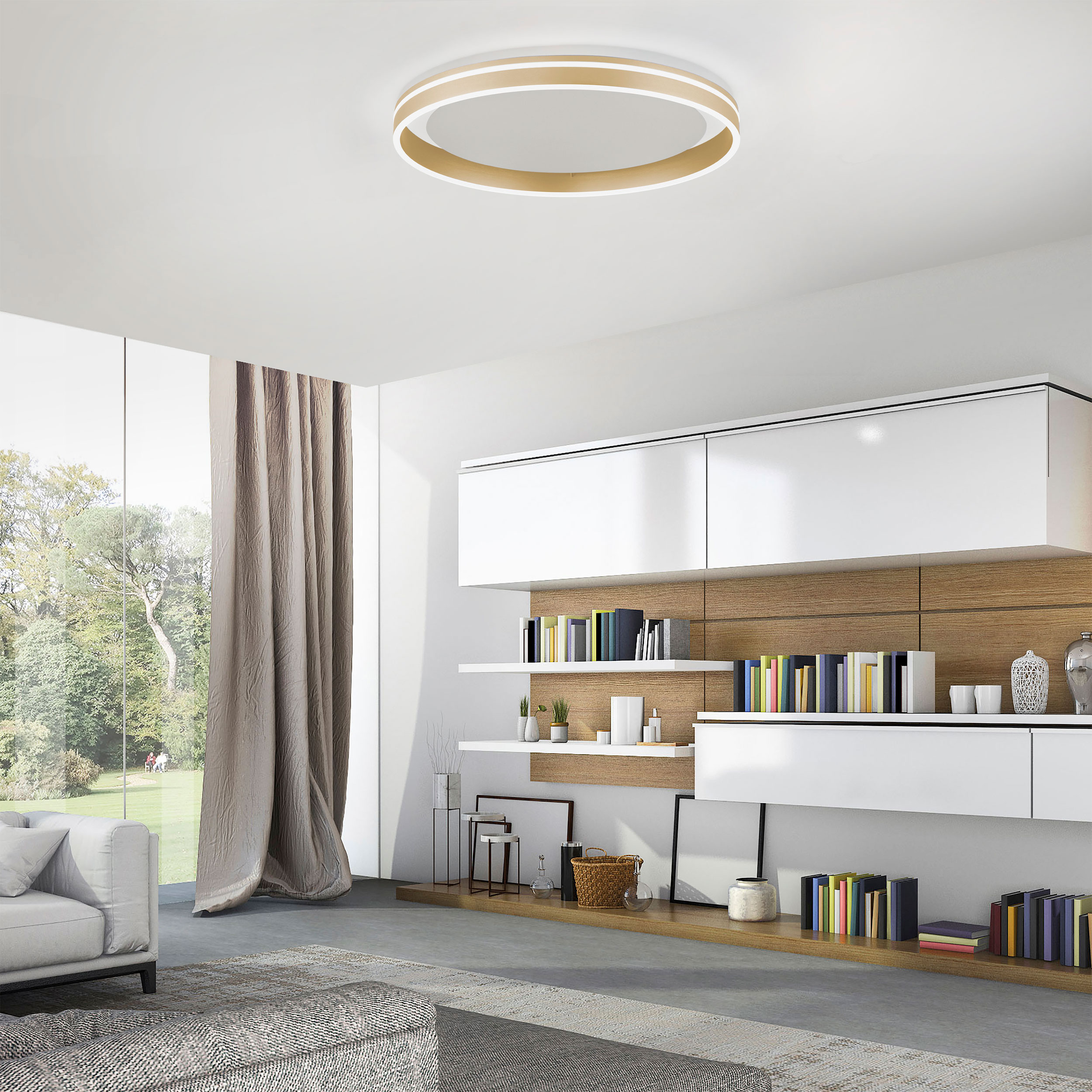 LED-Deckenleuchte 1flg image number null