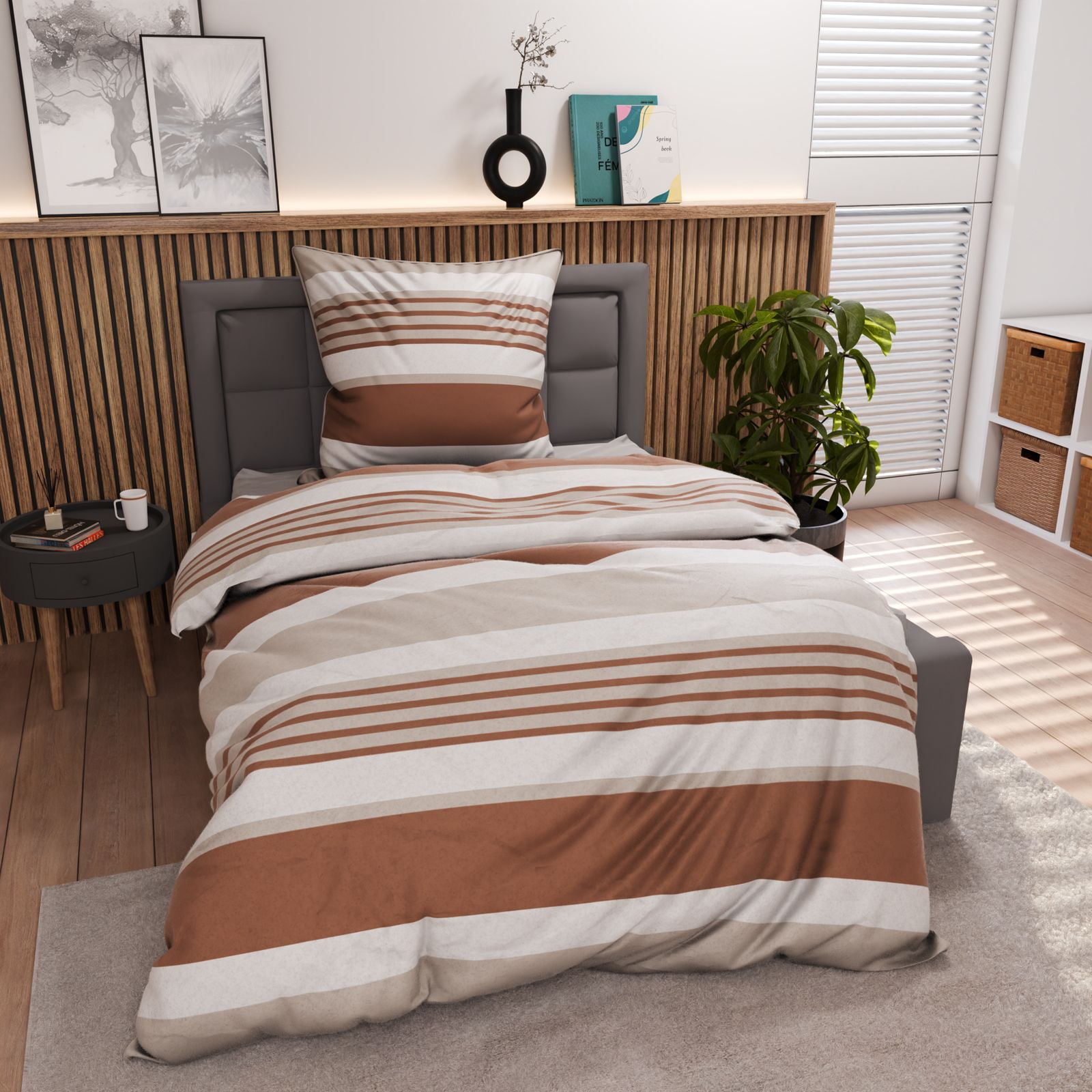 Inspiration Home Flanell-Bettw&auml;sche image number 2