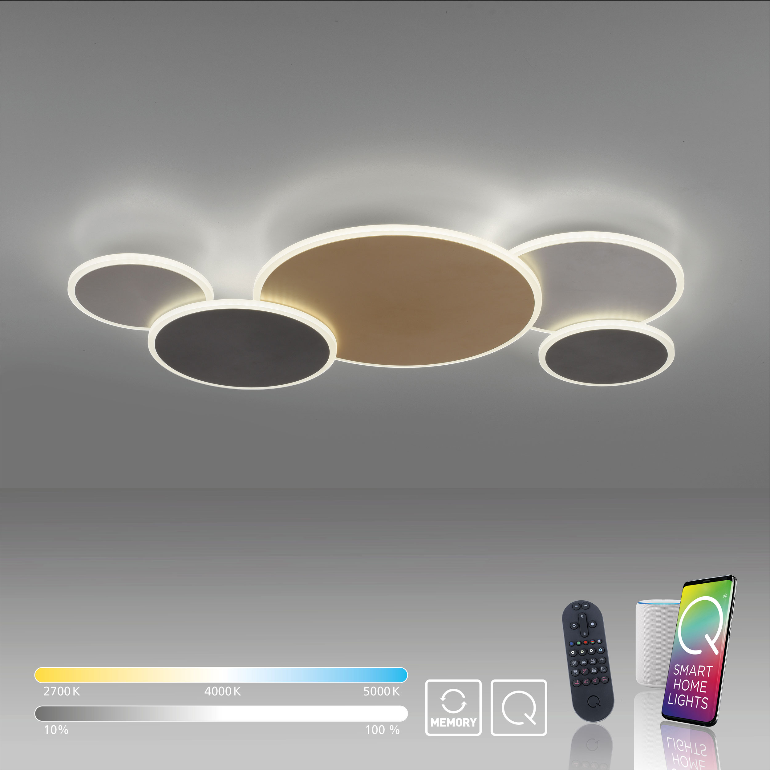 LED-Wand-u. Deckenleuchte 1flg image number null