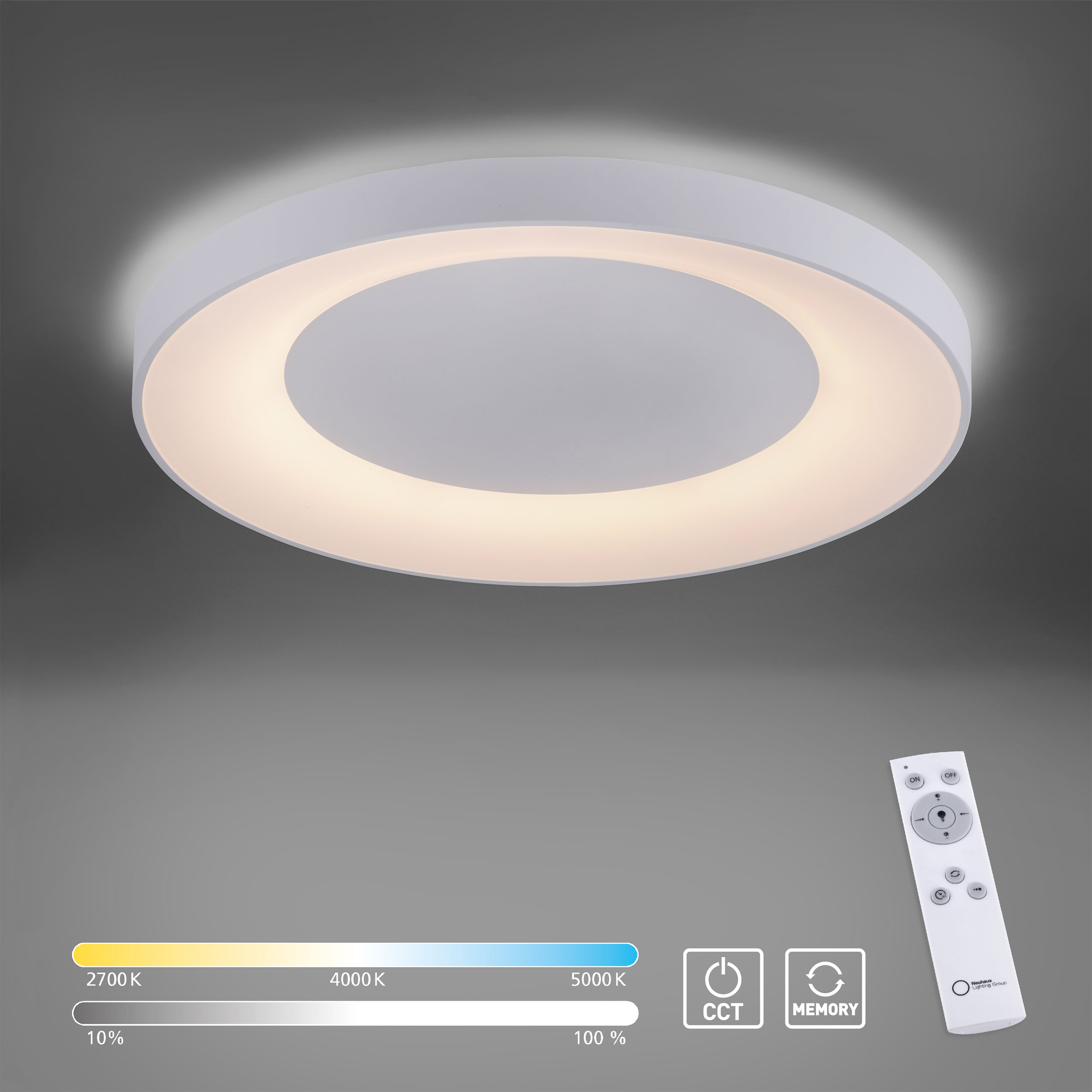 JUST LIGHT. LED-Deckenleuchte 1flg image number 5