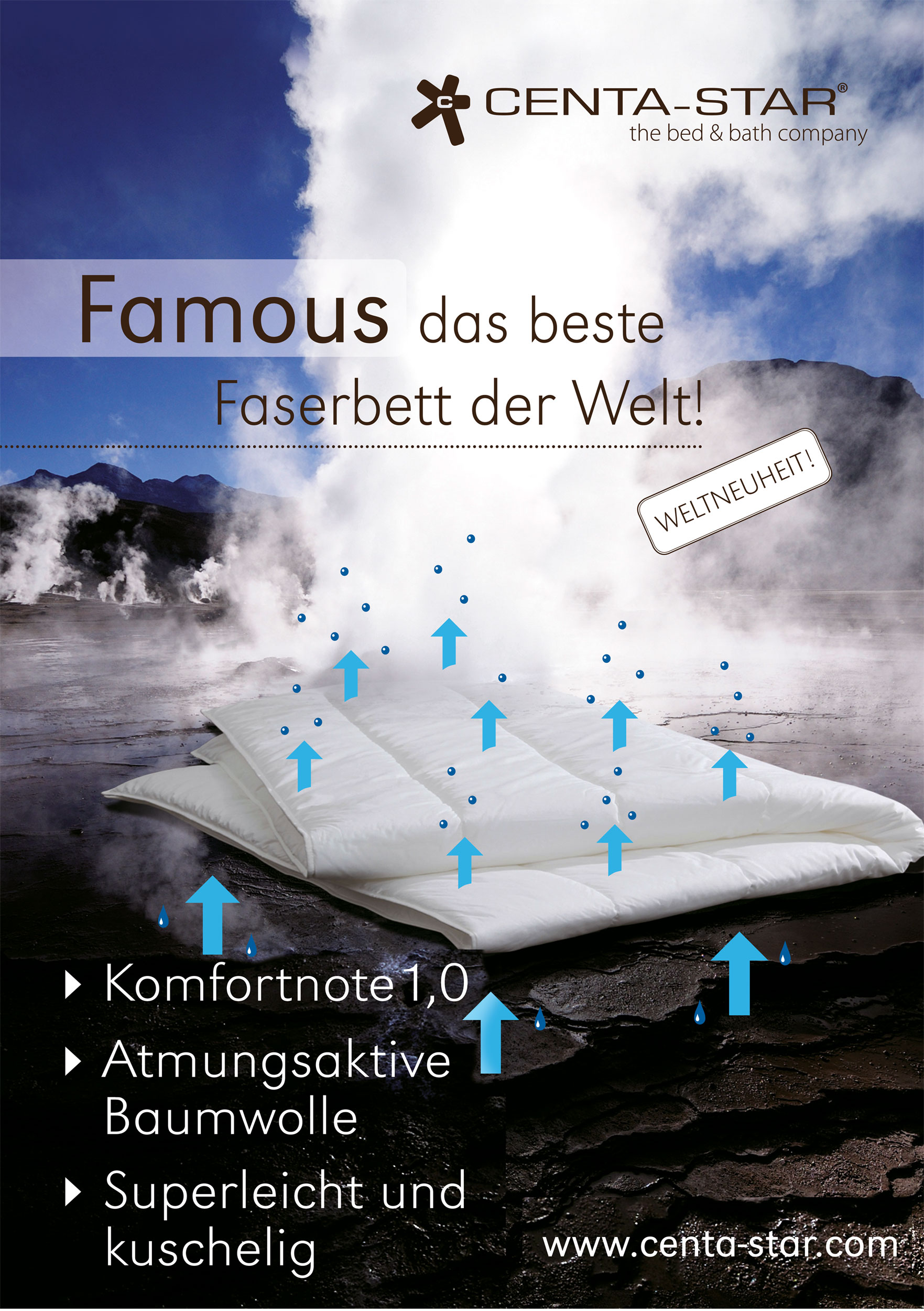Kopfkissen gesteppt 1100g image number null