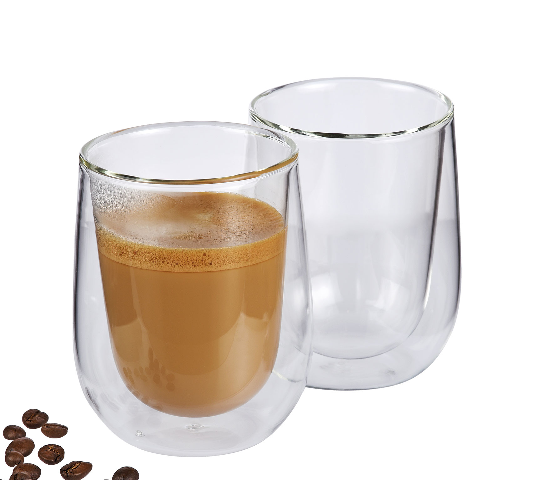 Cilio Milchkaffee-Glas 2er Set image number 1