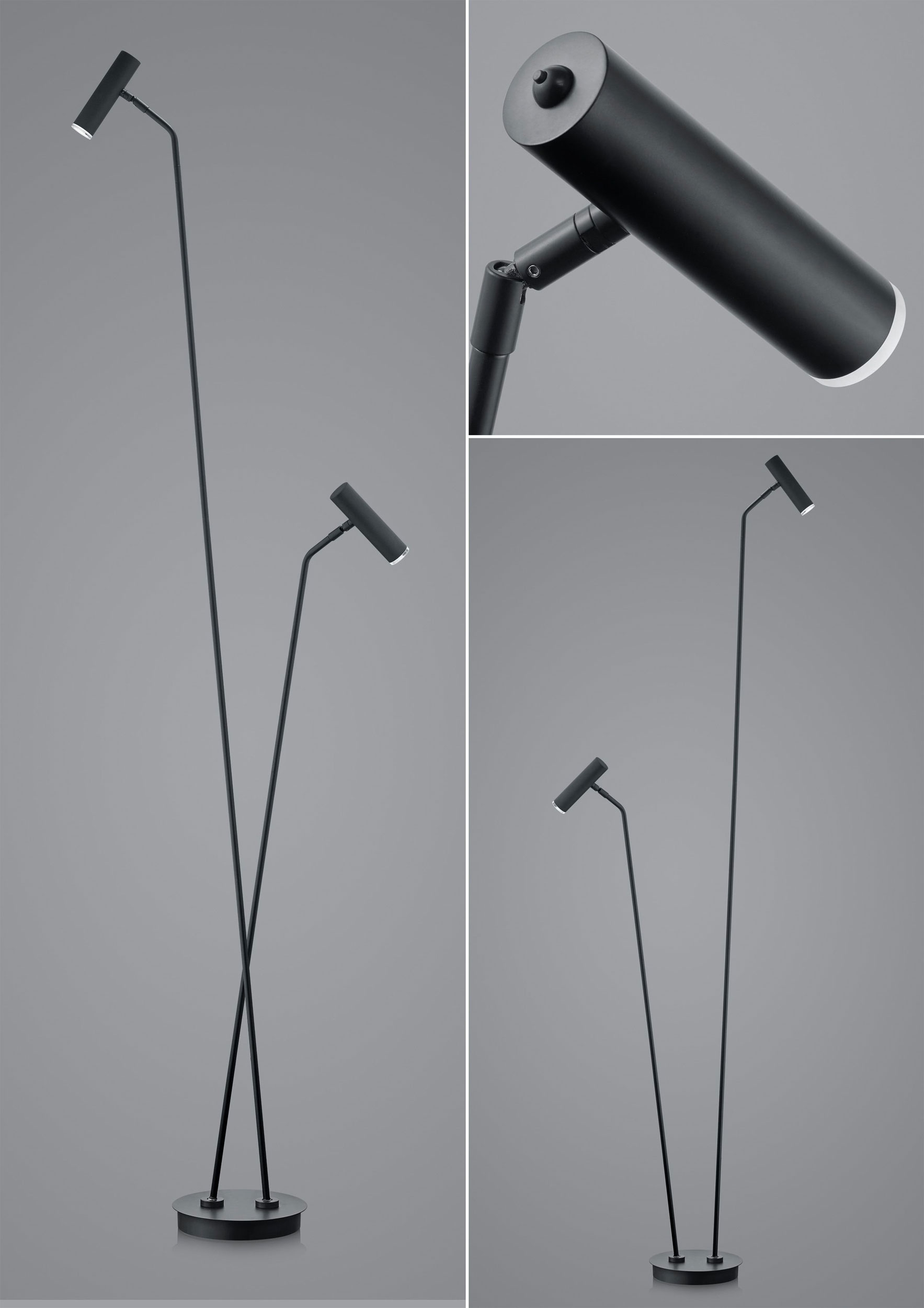 LED-Stehleuchte 2flg image number null