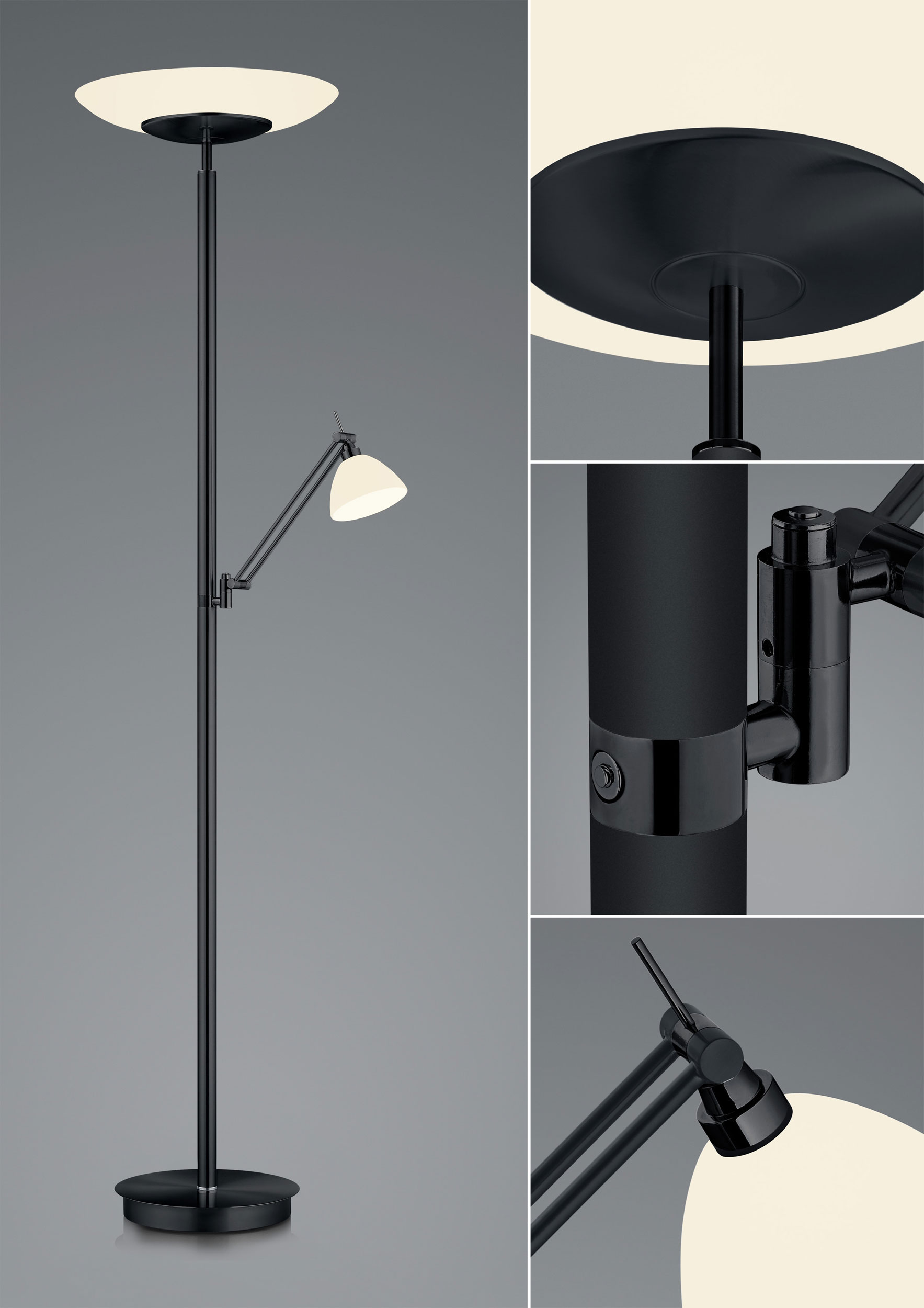 LED-Stehleuchte 2flg image number null