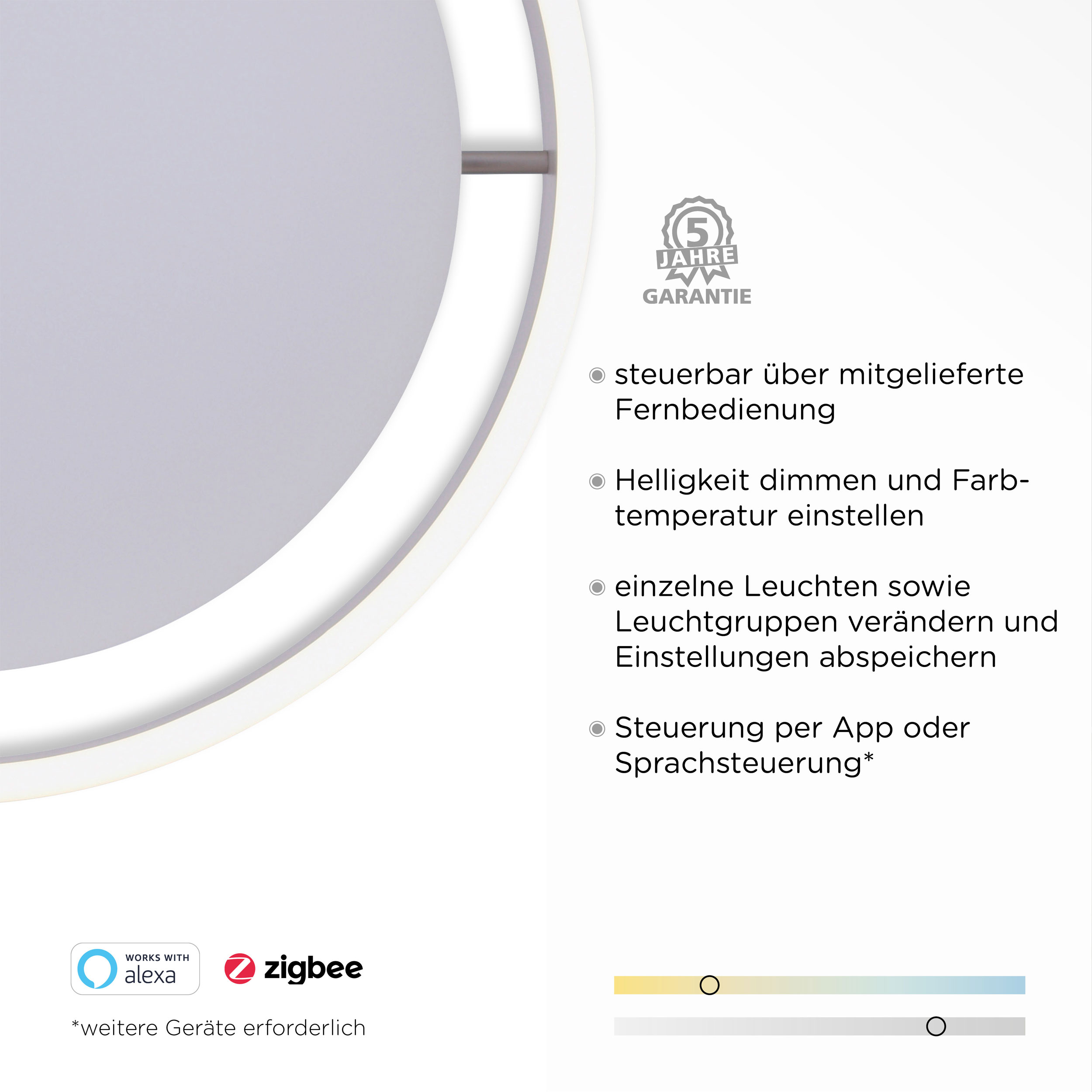 Paul Neuhaus LED-Deckenleuchte 1flg image number 3