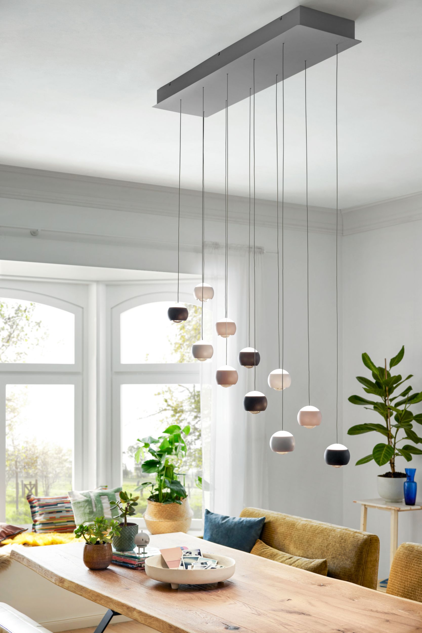 Musterring LED-Pendelleuchte 9flg image number 3