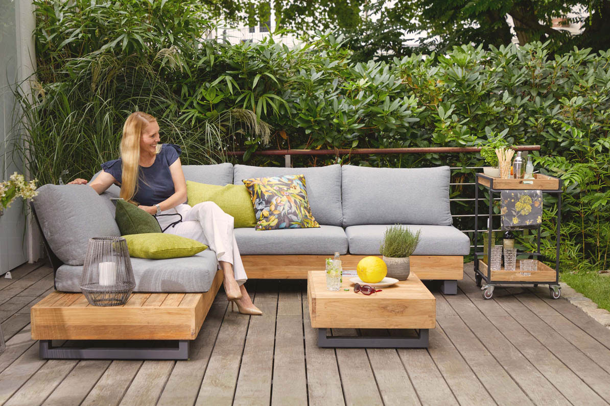Gartenlounge Set Teak massiv image number null