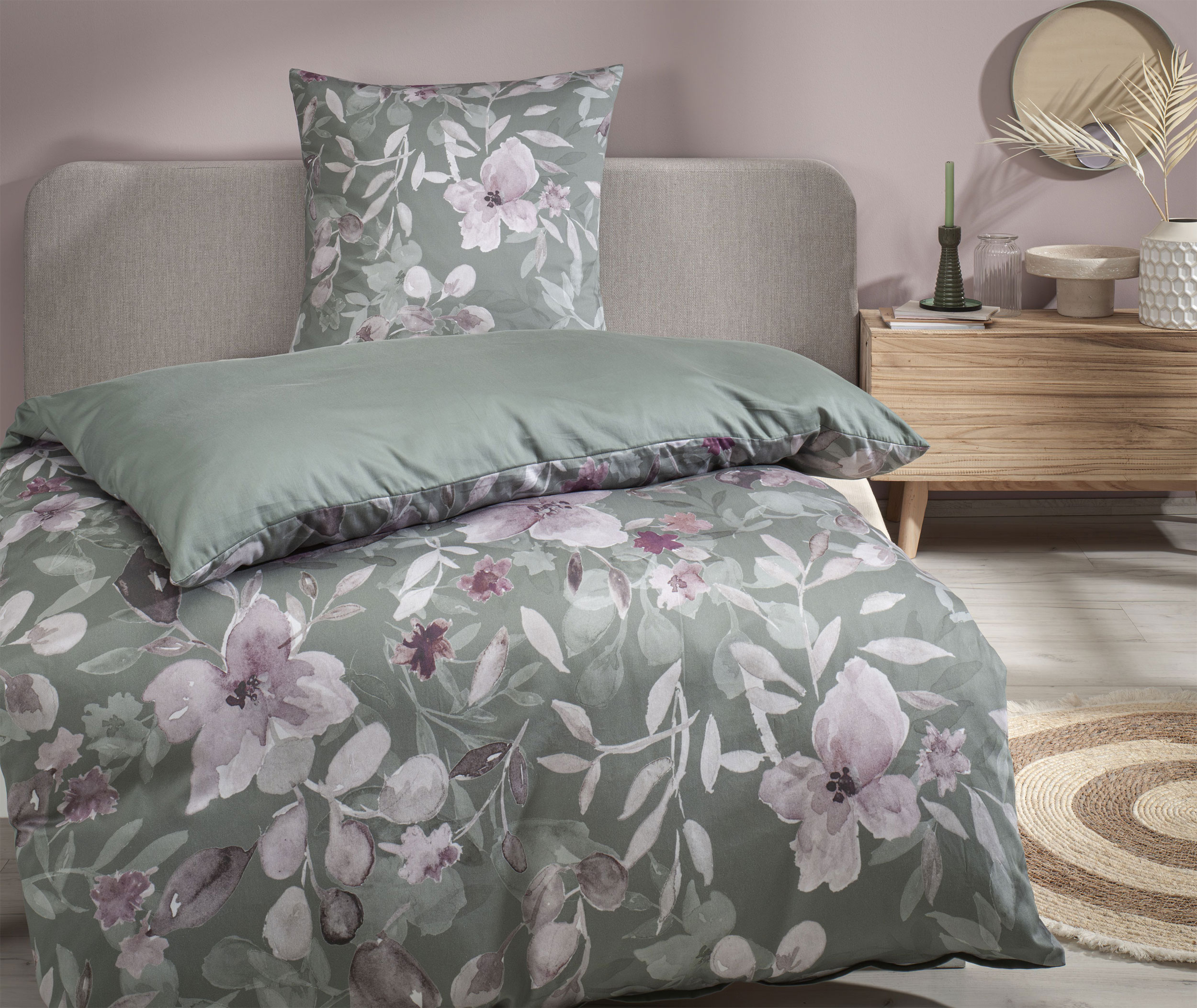 casa NOVA casa Nova Satin-Bettwäsche image number 2