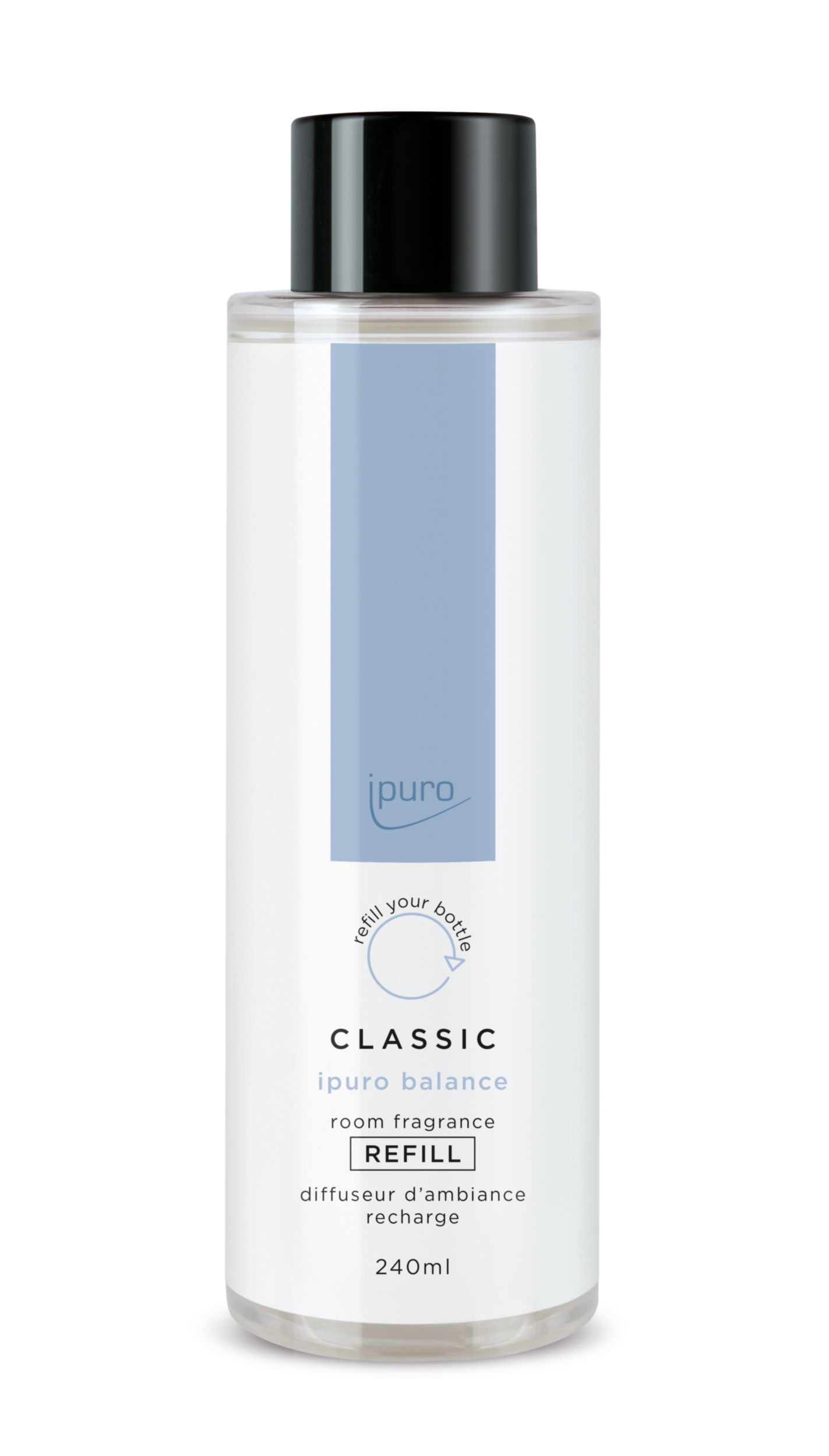 IPURO Refill 240ml blau Kunststoff
