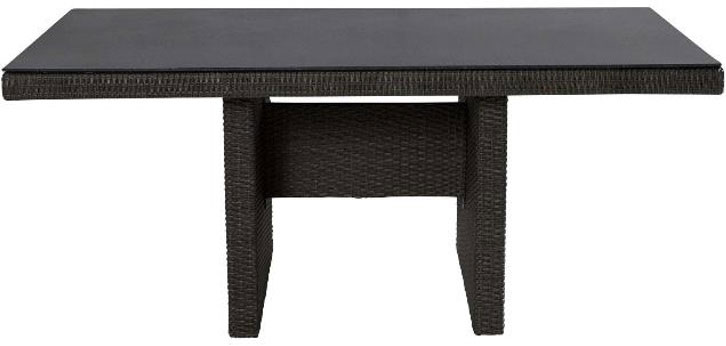 Gartentisch Wangenform Rattan image number null