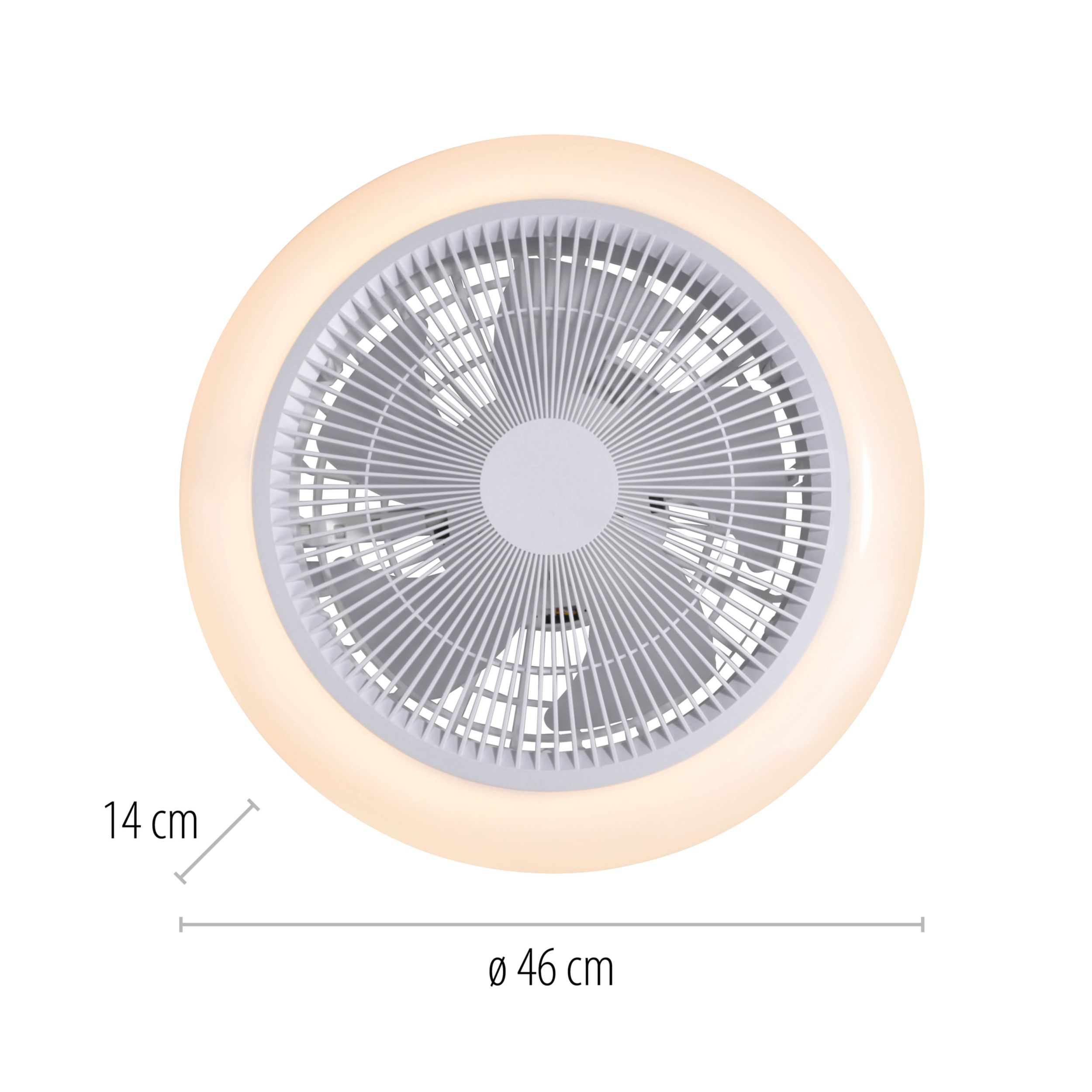 JUST LIGHT LED-Deckenleuchte+Ventilator image number 4