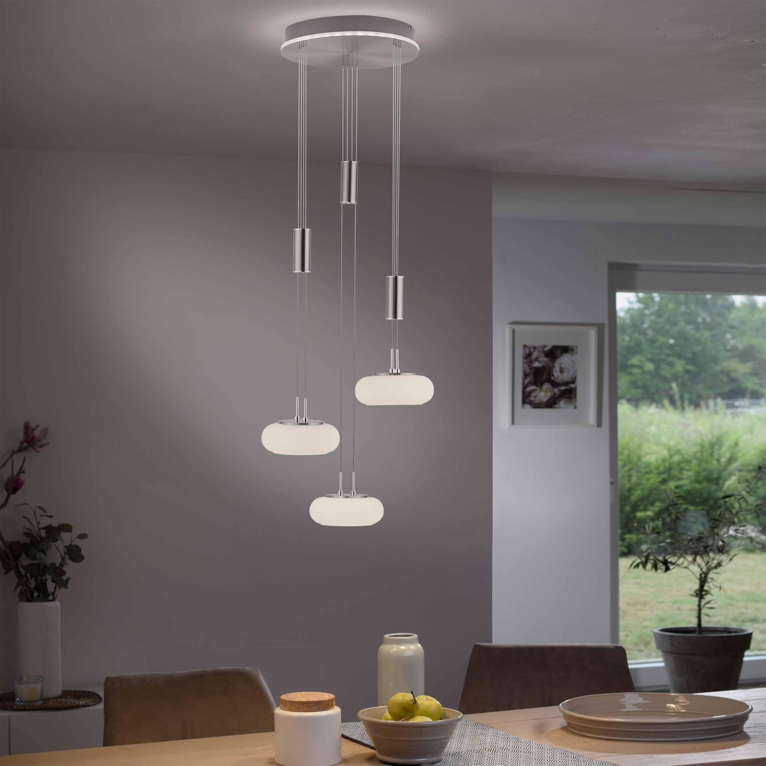 Paul Neuhaus LED-Pendelleuchte 4flg image number 8