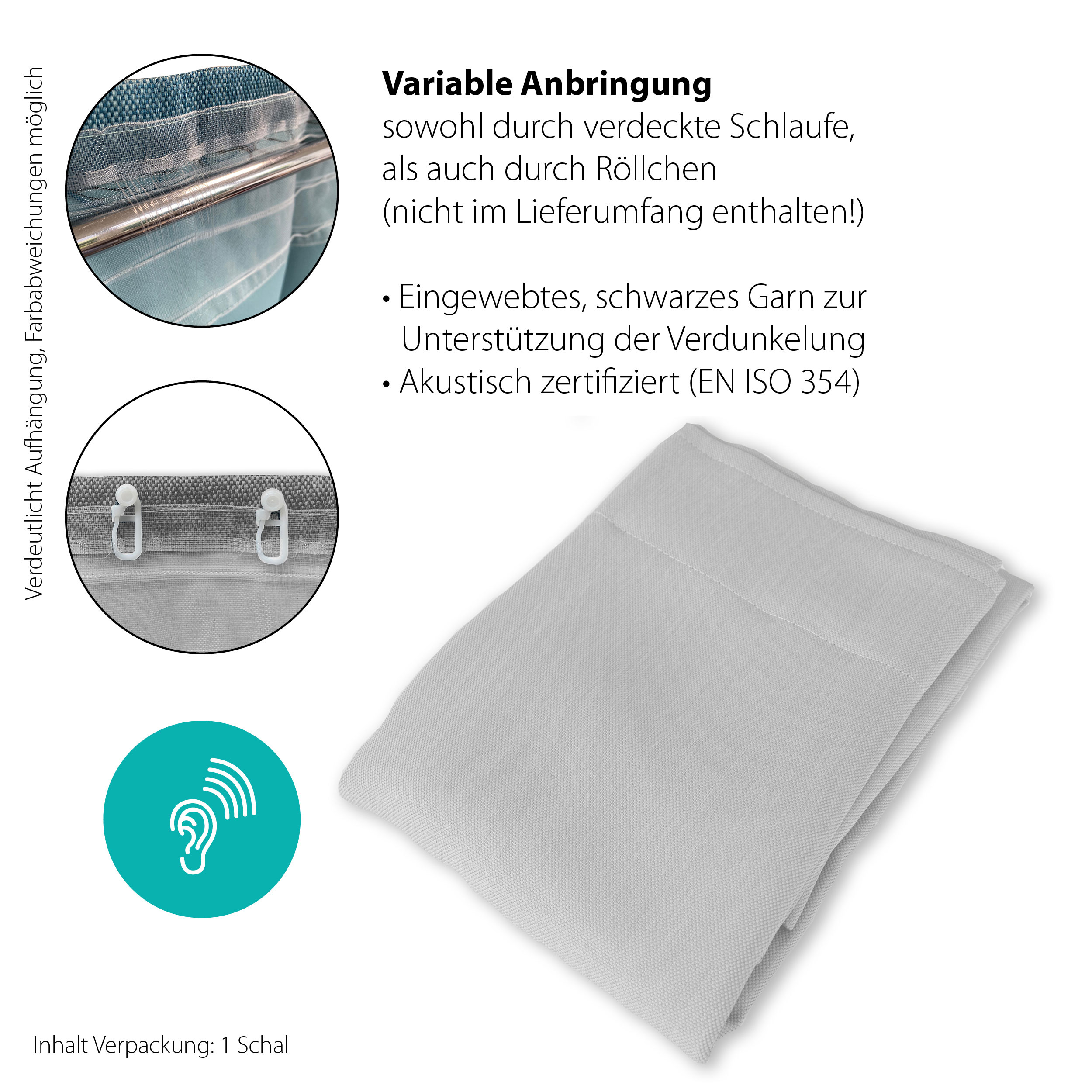 Indes-Fuggerhaus Schlaufenschal image number 3