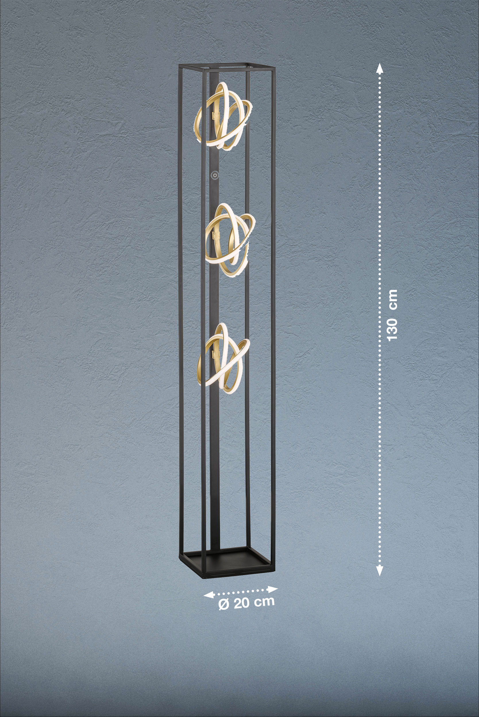LED-Stehleuchte 3flg image number null