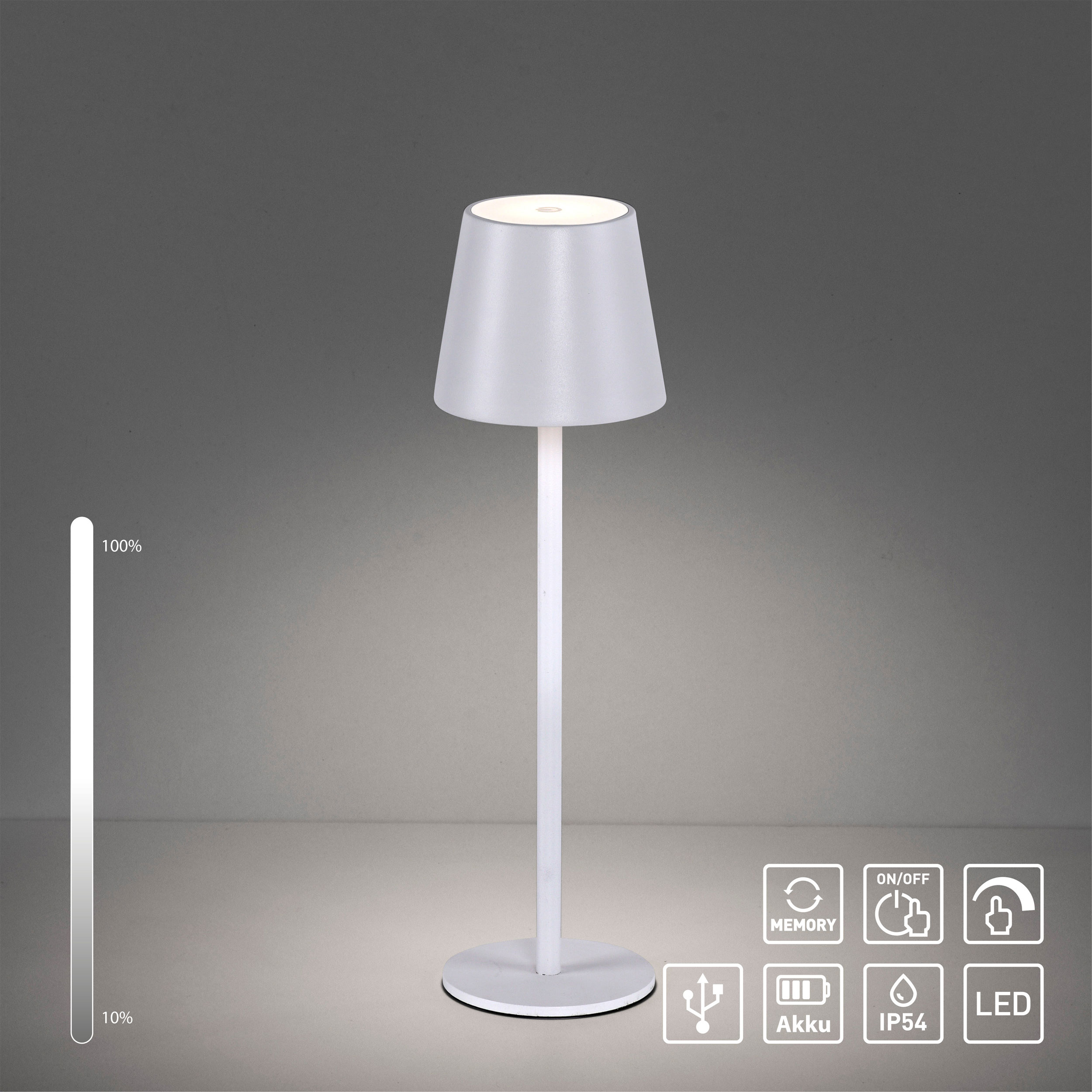 LED-Akku-Tischleuchte 1flg image number null