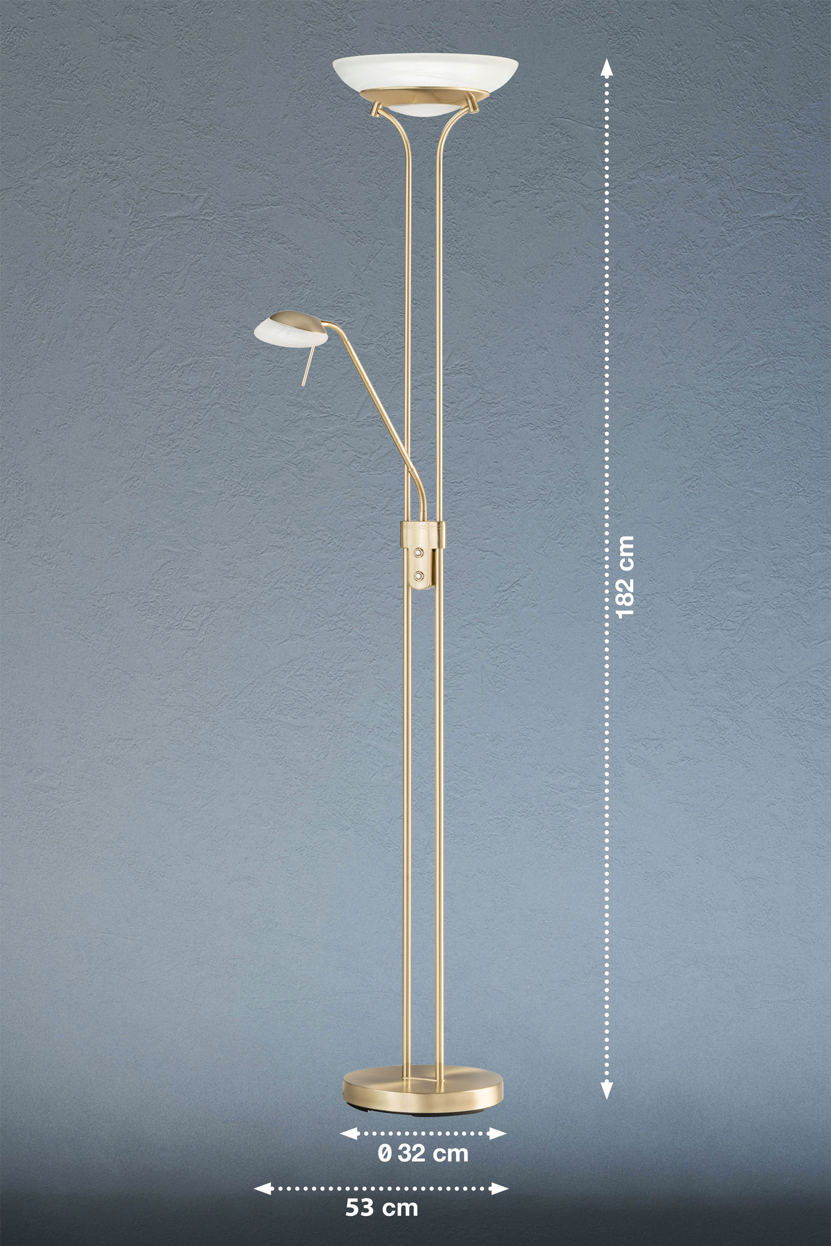Fischer & Honsel LED-Stehleuchte 2flg image number 2
