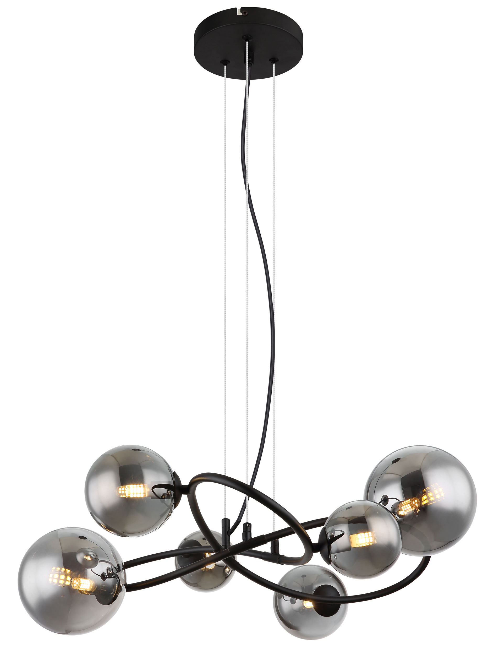 LED-Pendelleuchte 6flg image number null