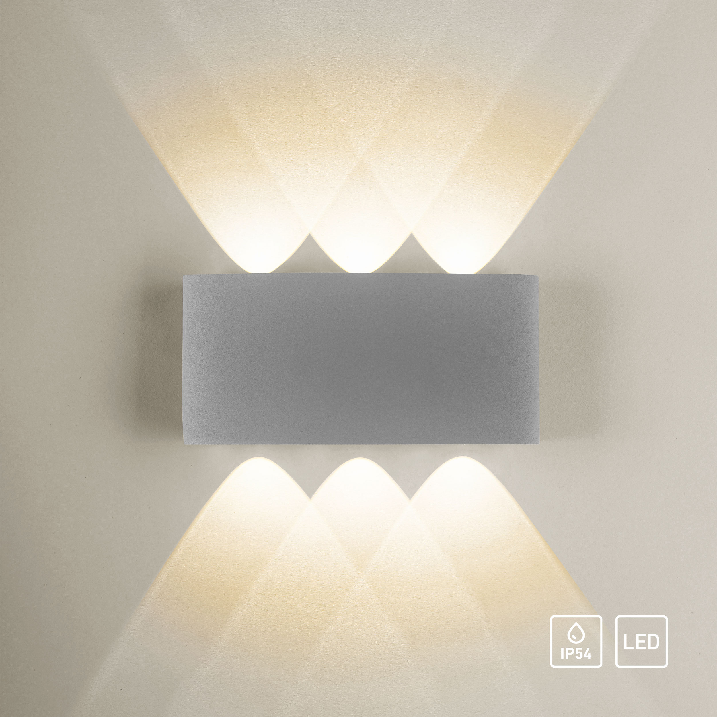 LED-Wandleuchte 6flg image number null