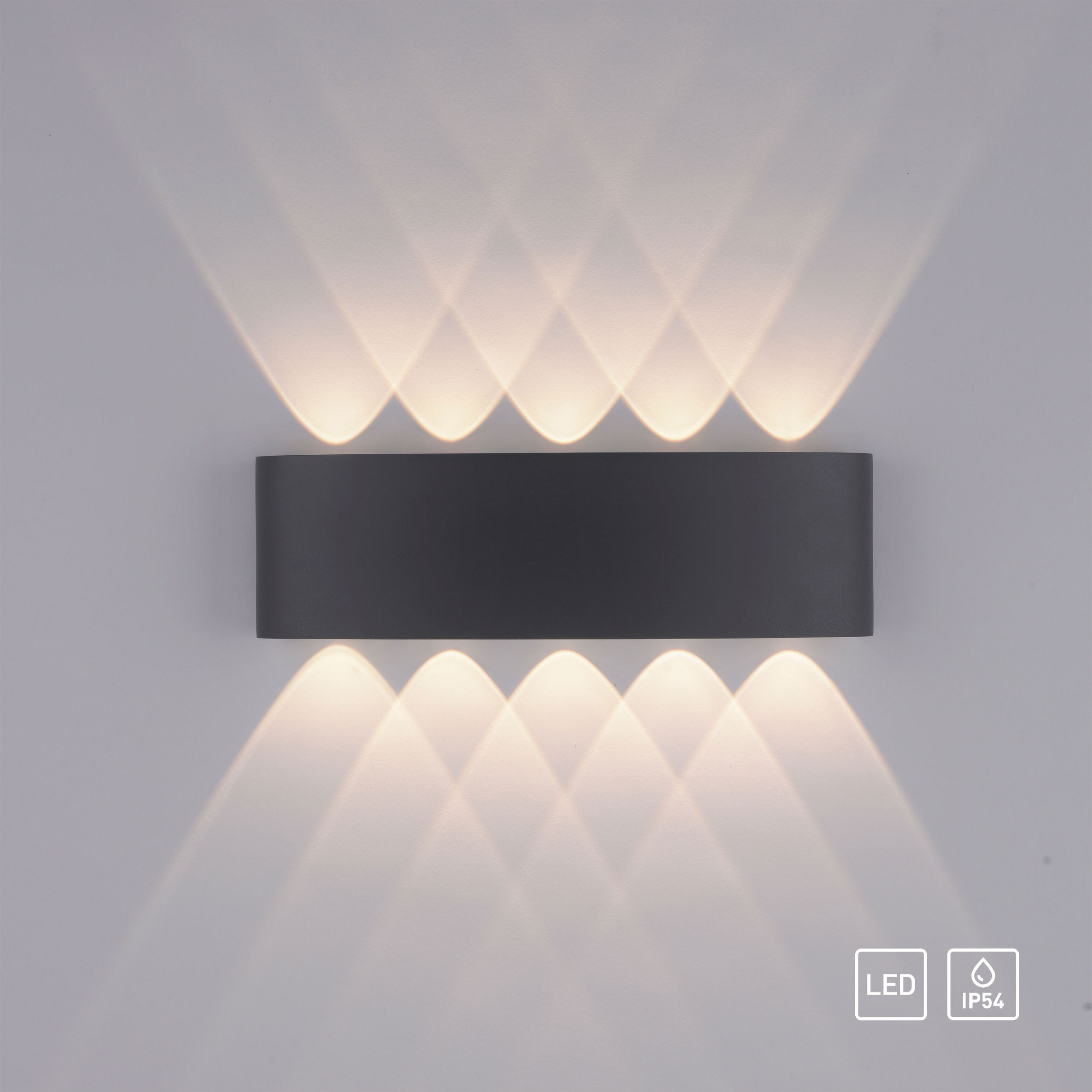 LED-Wandleuchte 10flg image number null