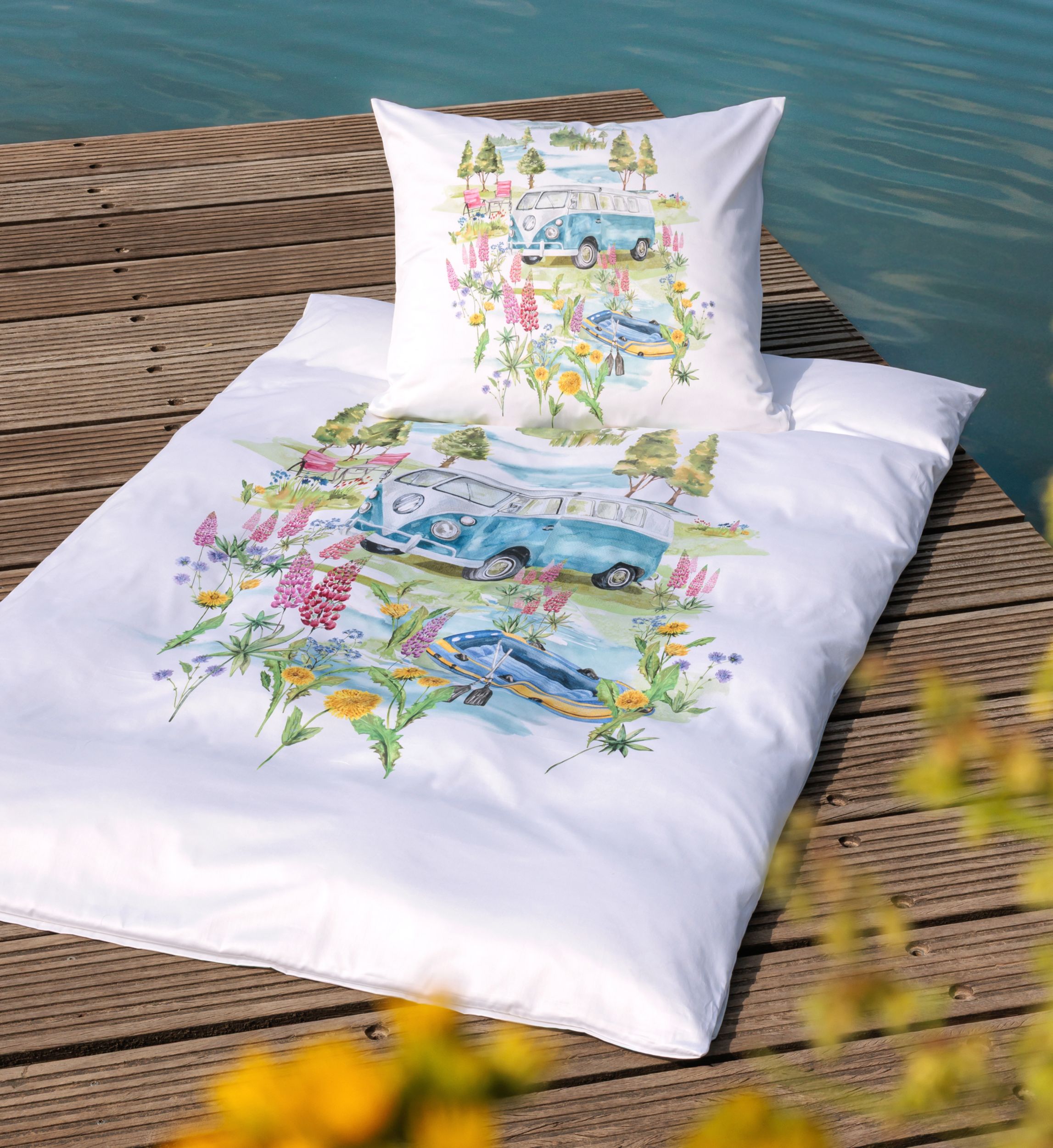 Janine Mako-Satin-Bettw&auml;sche image number 2