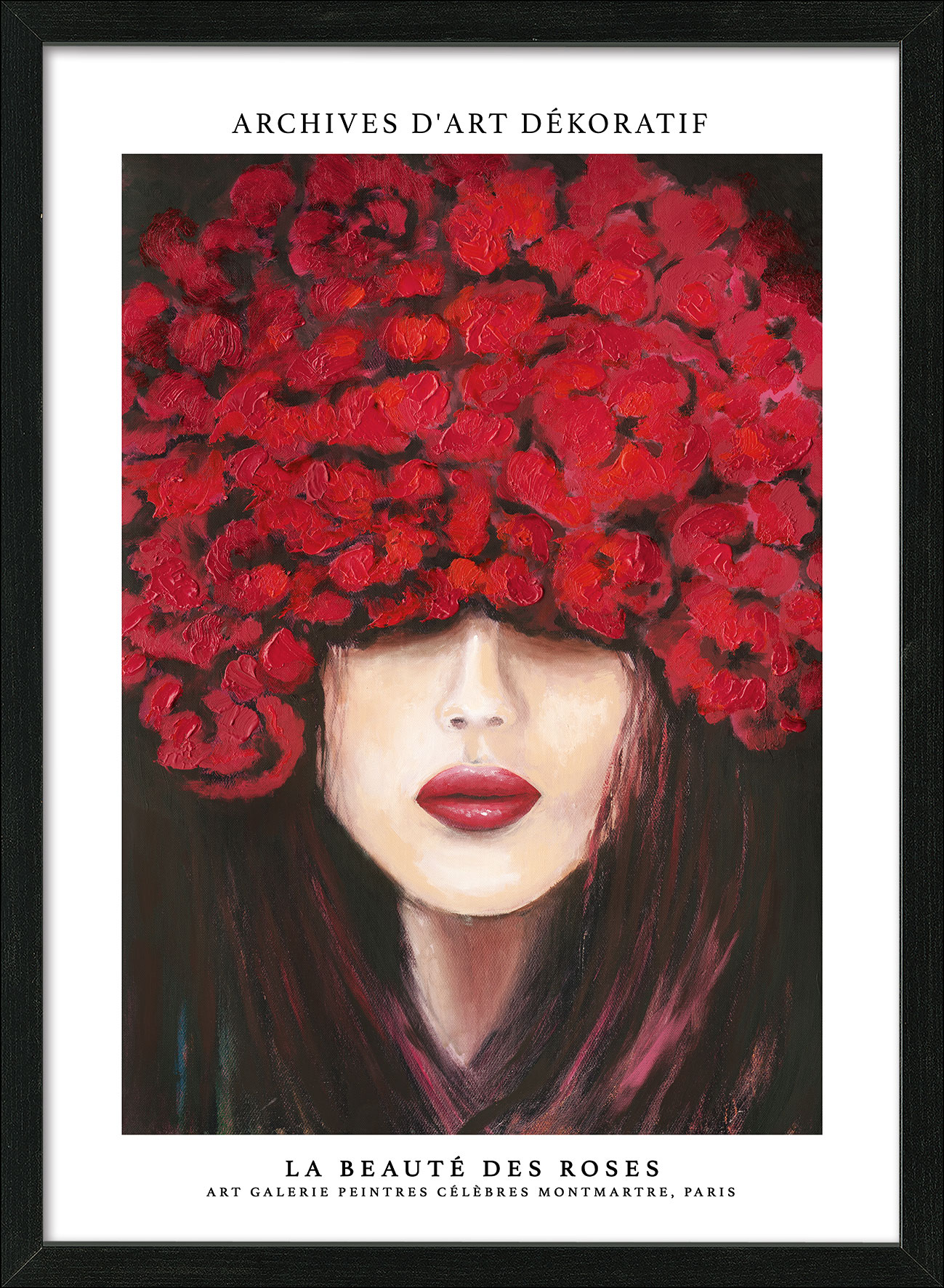 Kunstdruck gerahmt 75x55cm image number null