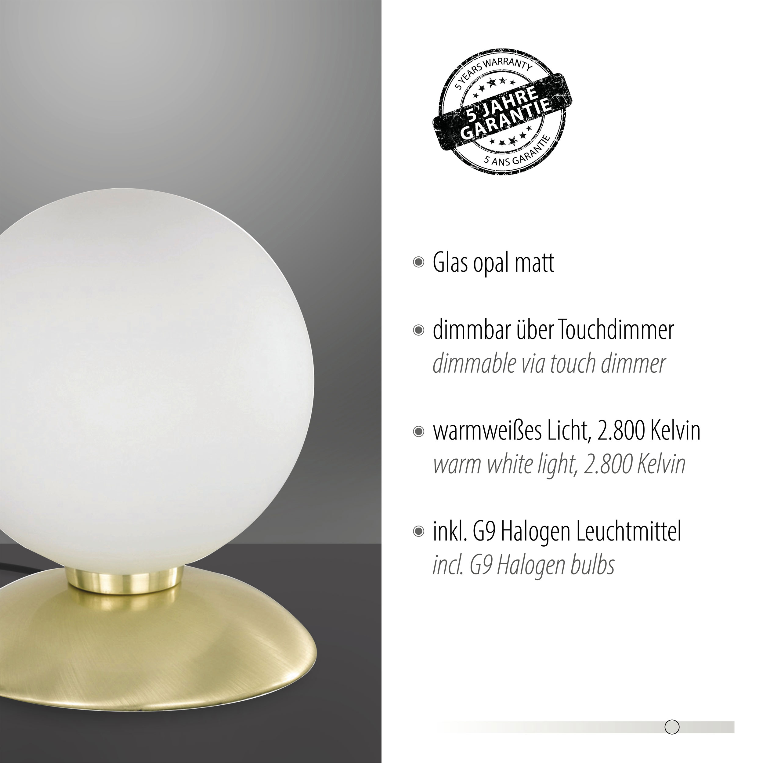 Paul Neuhaus Tischleuchte 1flg image number 4